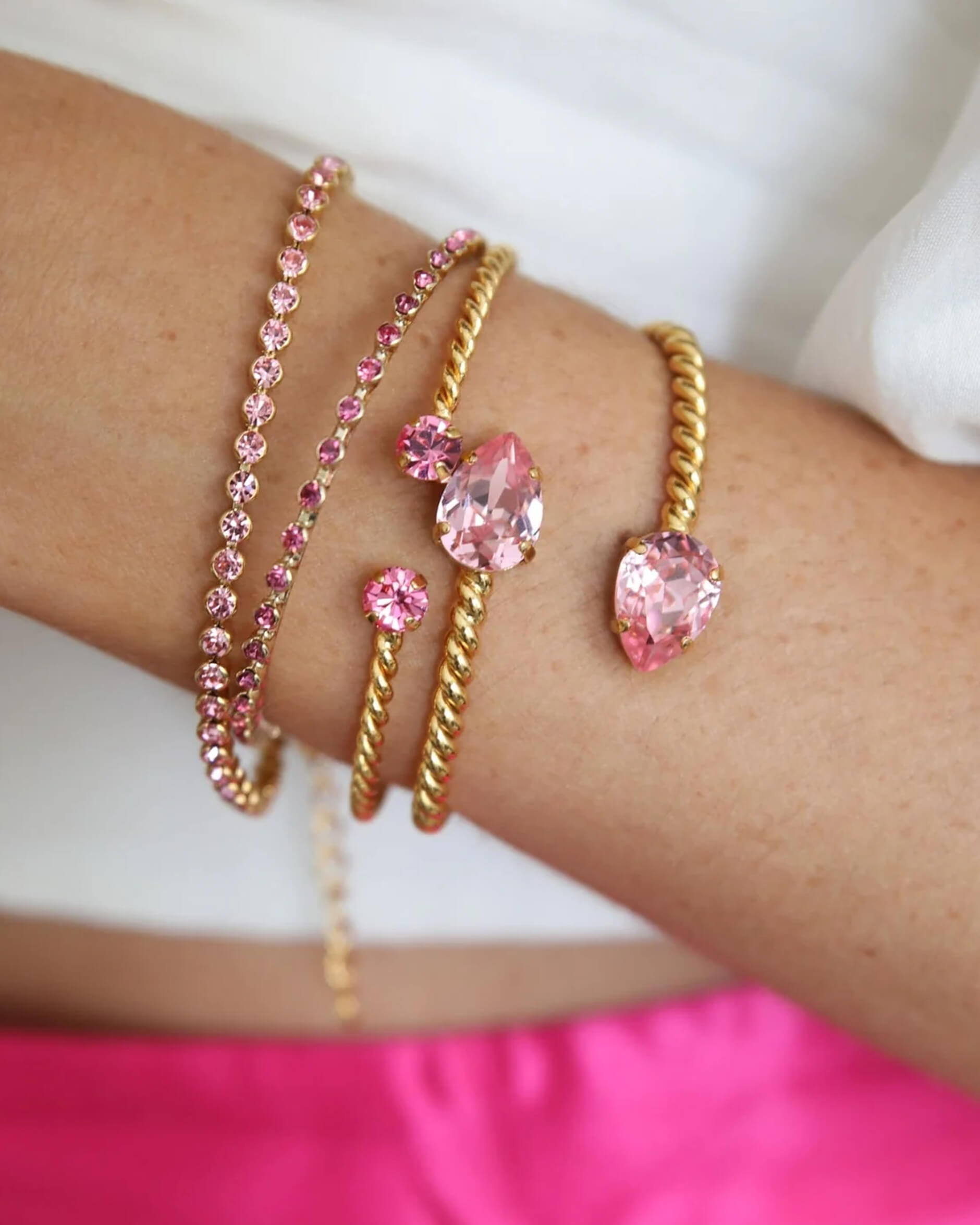 Mini Drop ranneke light rose