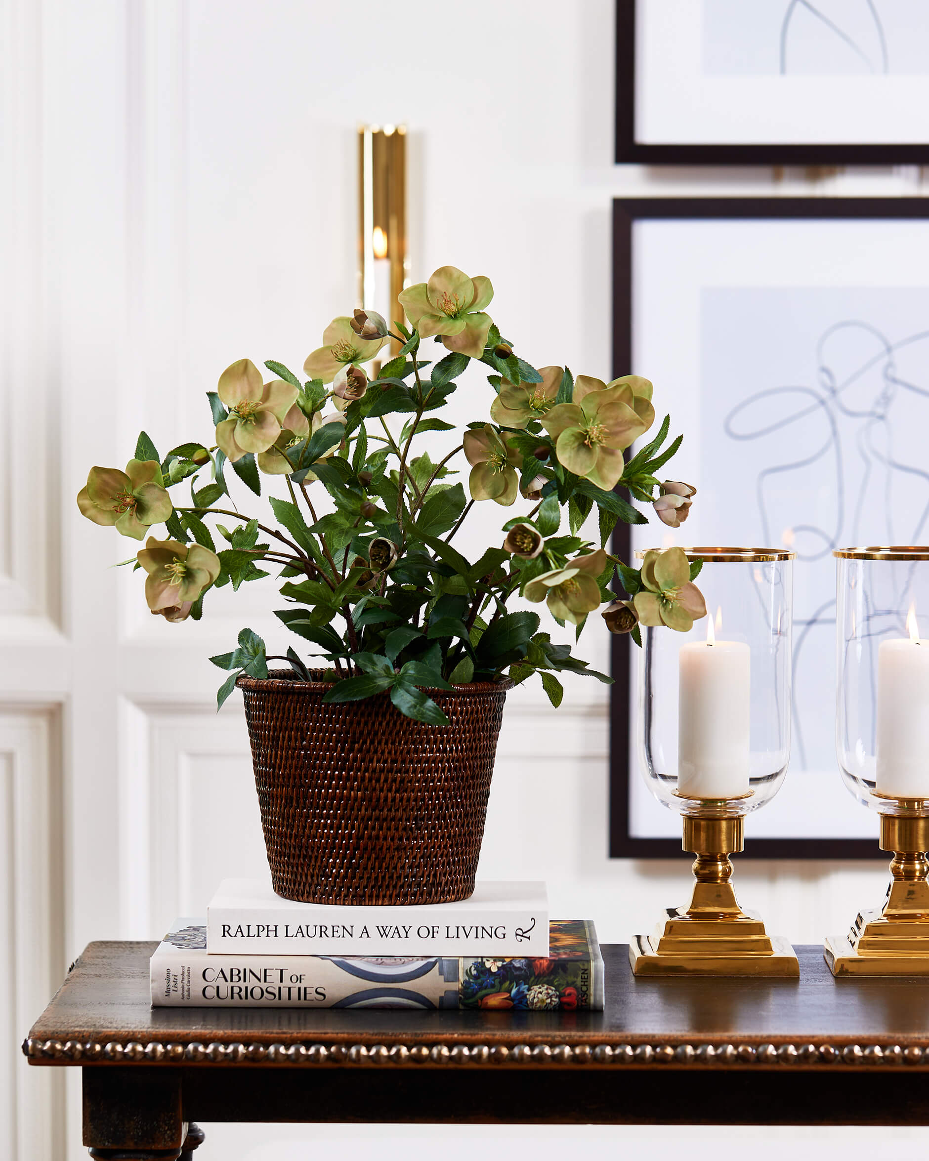 Julros konstväxt rosa