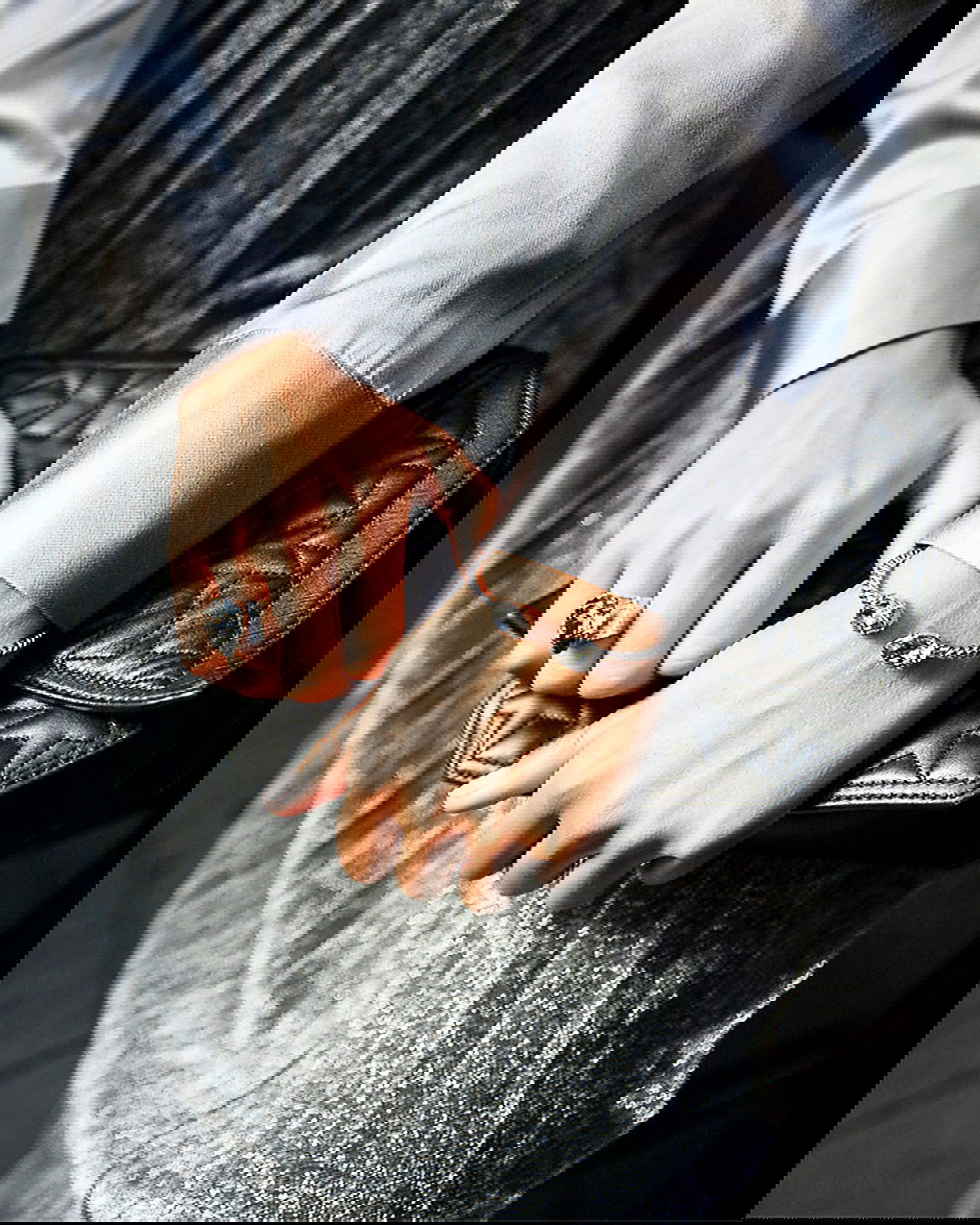 Mini Drop armband crystal rhodium