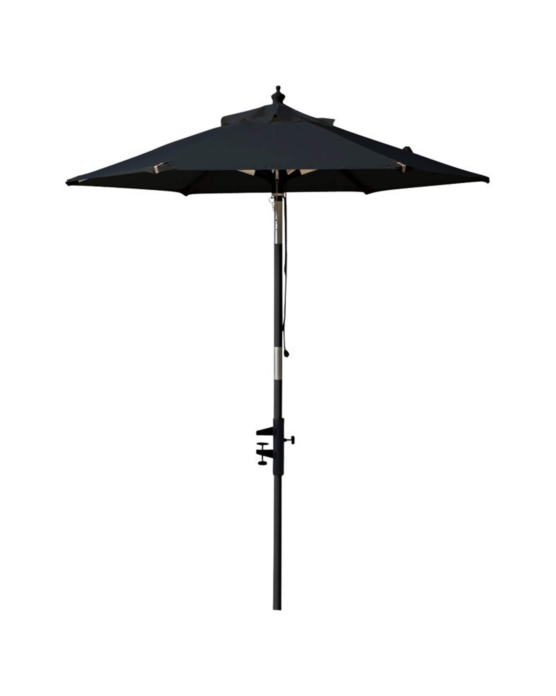 Nero Balcony Parasol Black