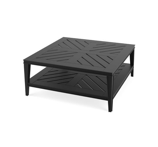 Svart - Bell Rive soffbord svart kvadrat