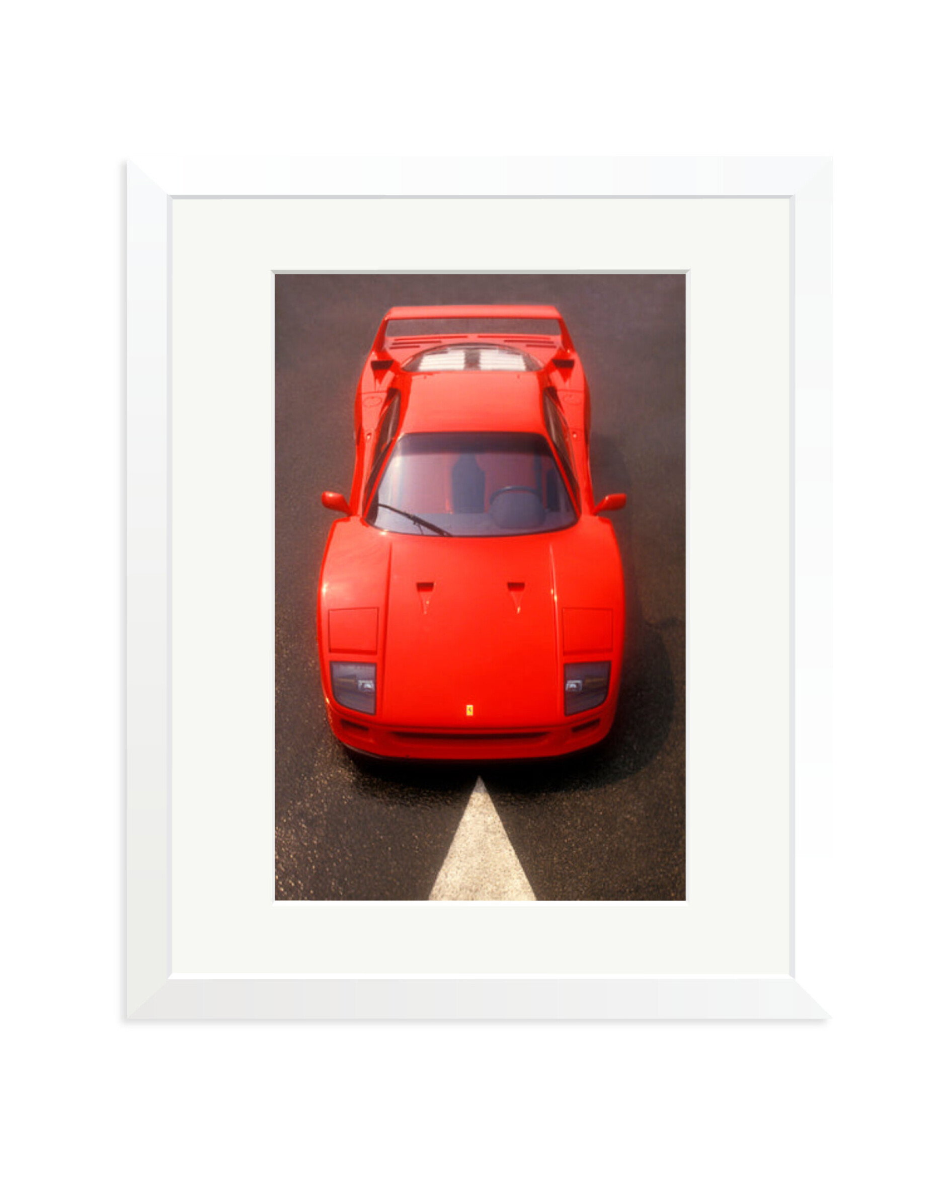F40, '87 White / Medium