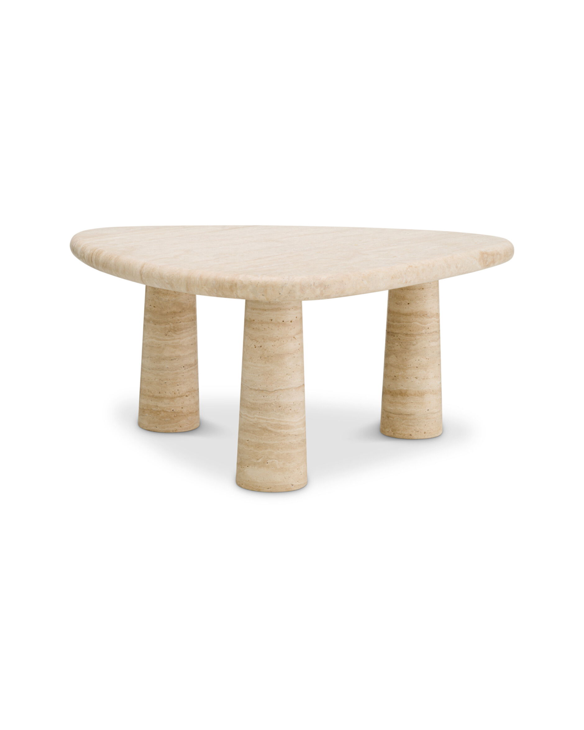 Larino sidobord travertine