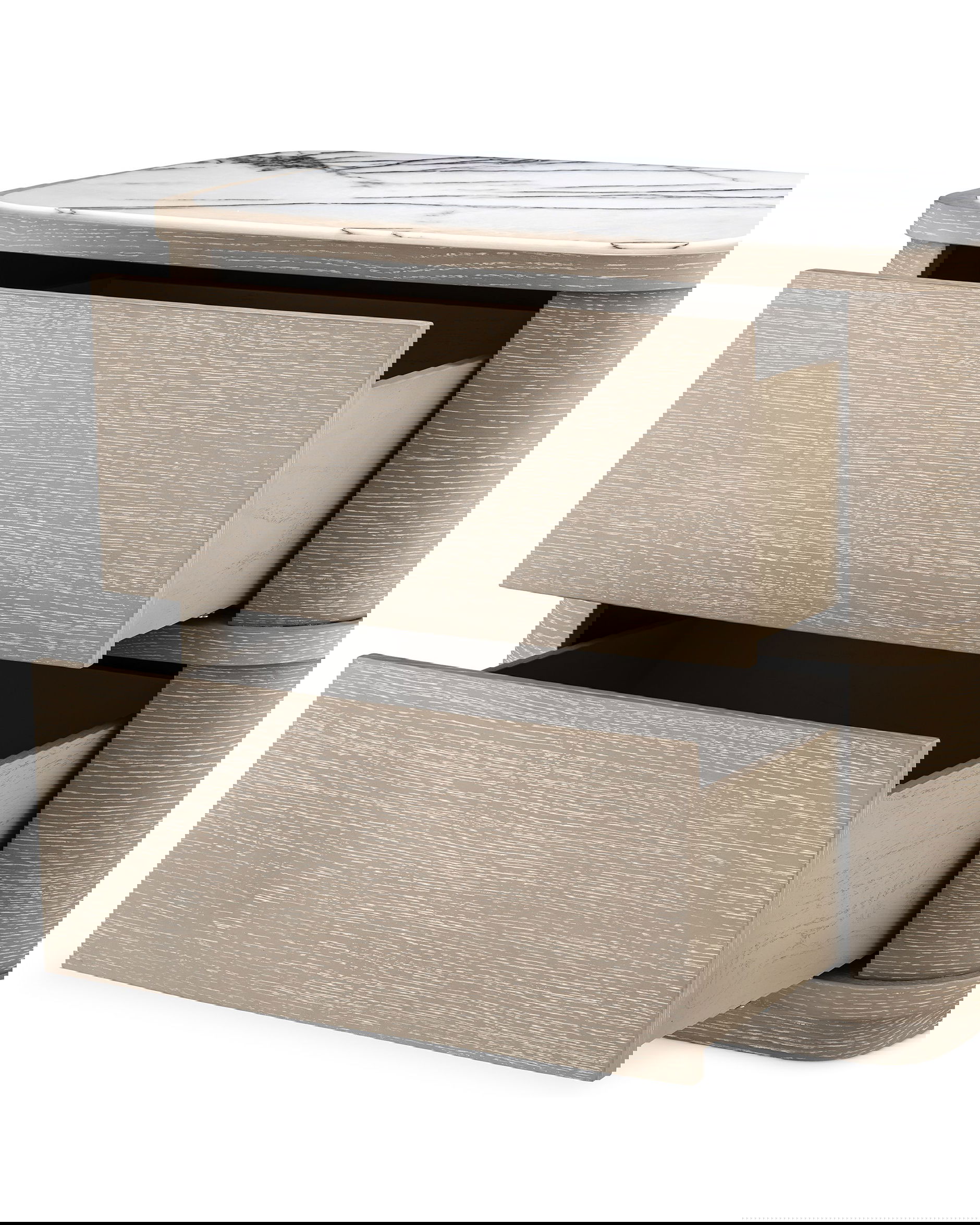 Cabana sängbord washed oak