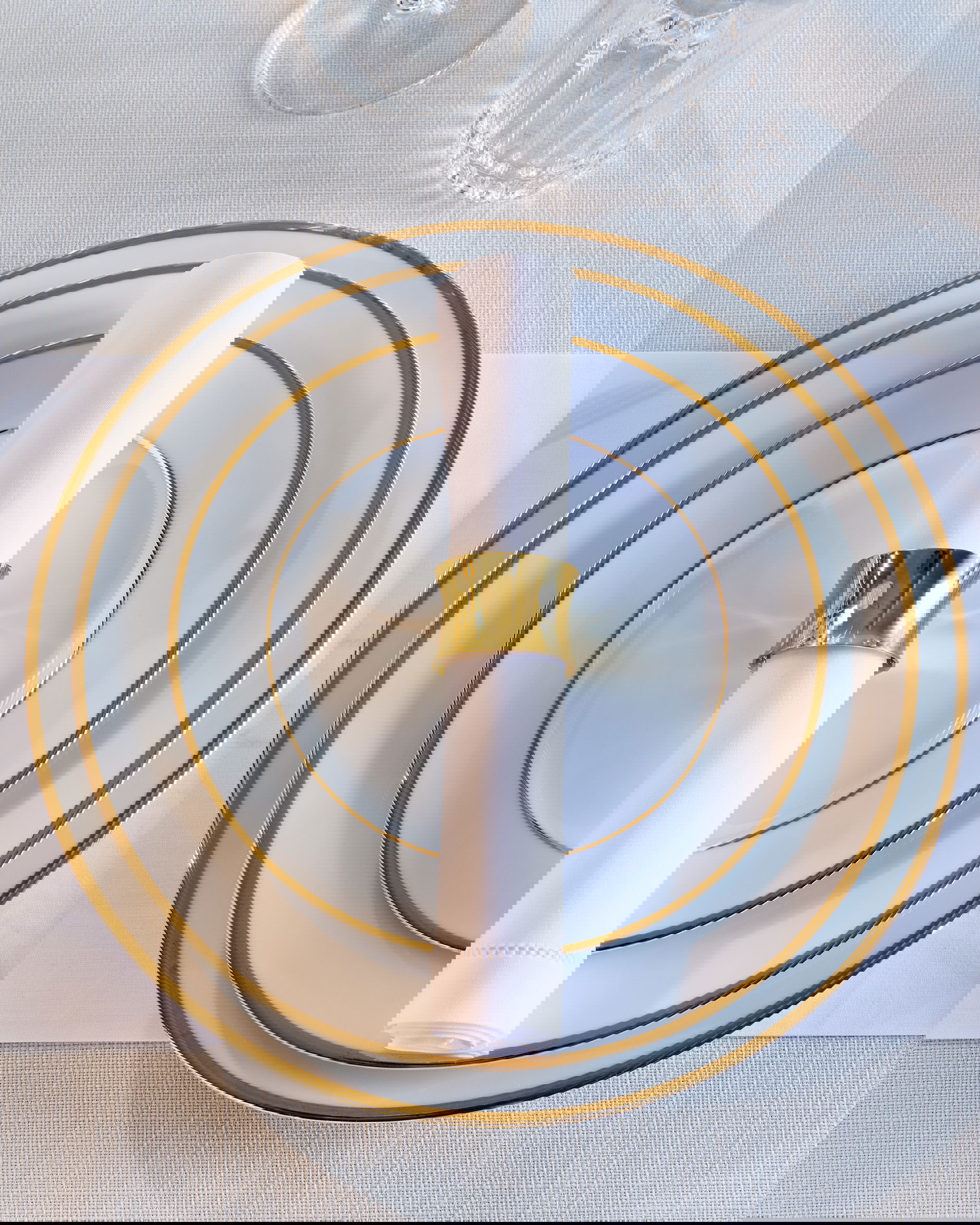 Fairmont mattallrik vit 6-pack