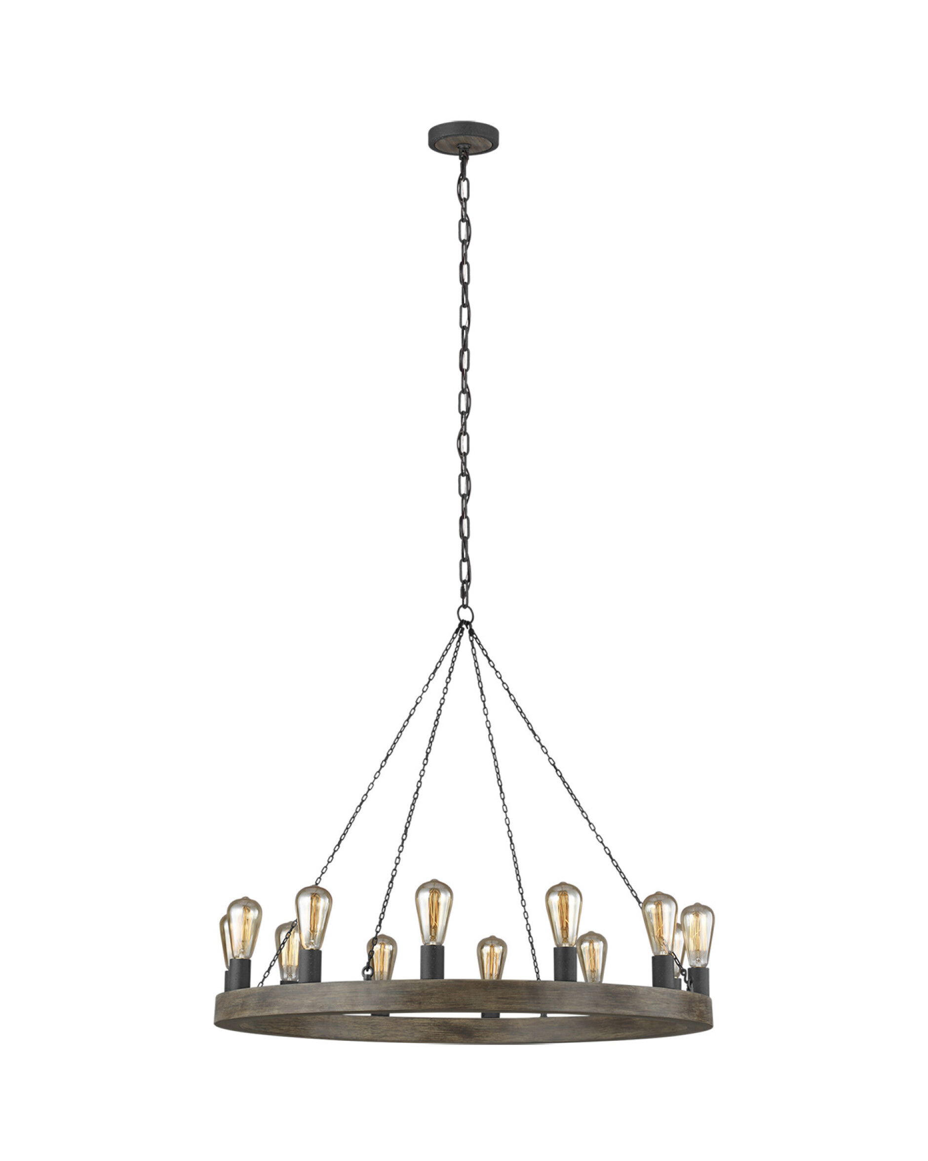 Avenir takkrona weathered oak wood