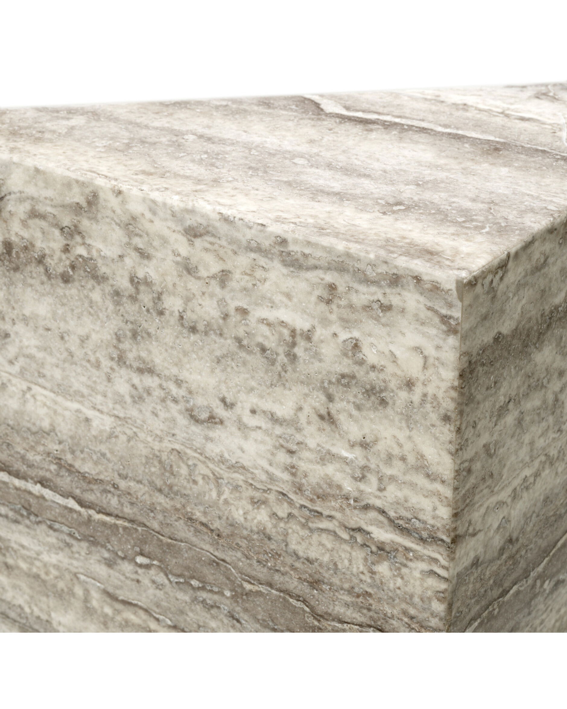 Northbridge piedestal zilver travertijn