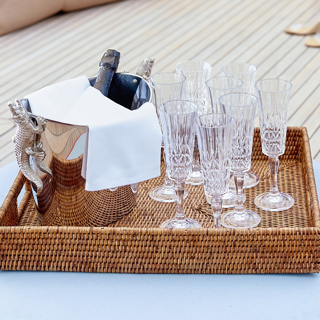 Caprice Champagnerglas Acryl 6er-Pack