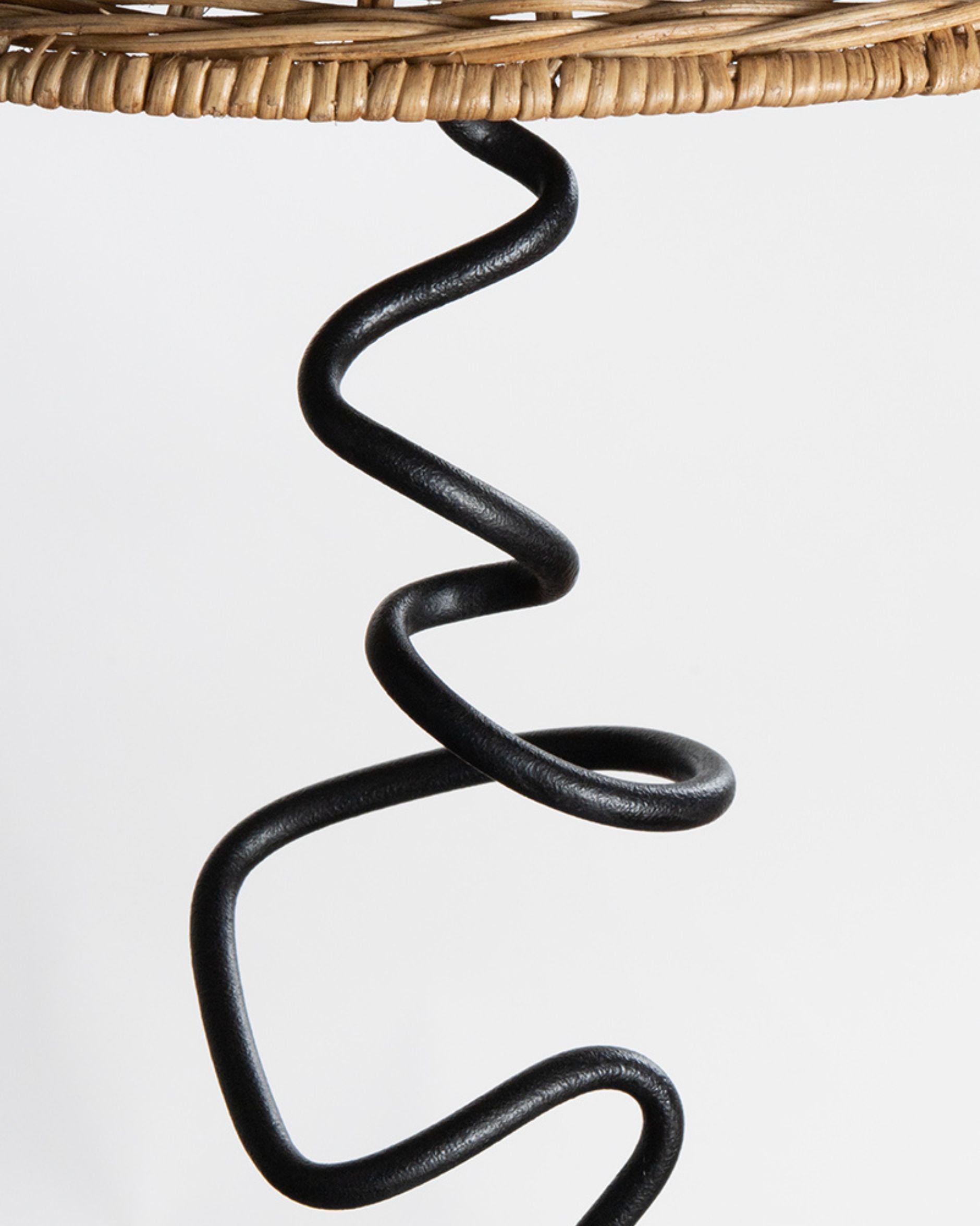 Alaric black table lamp