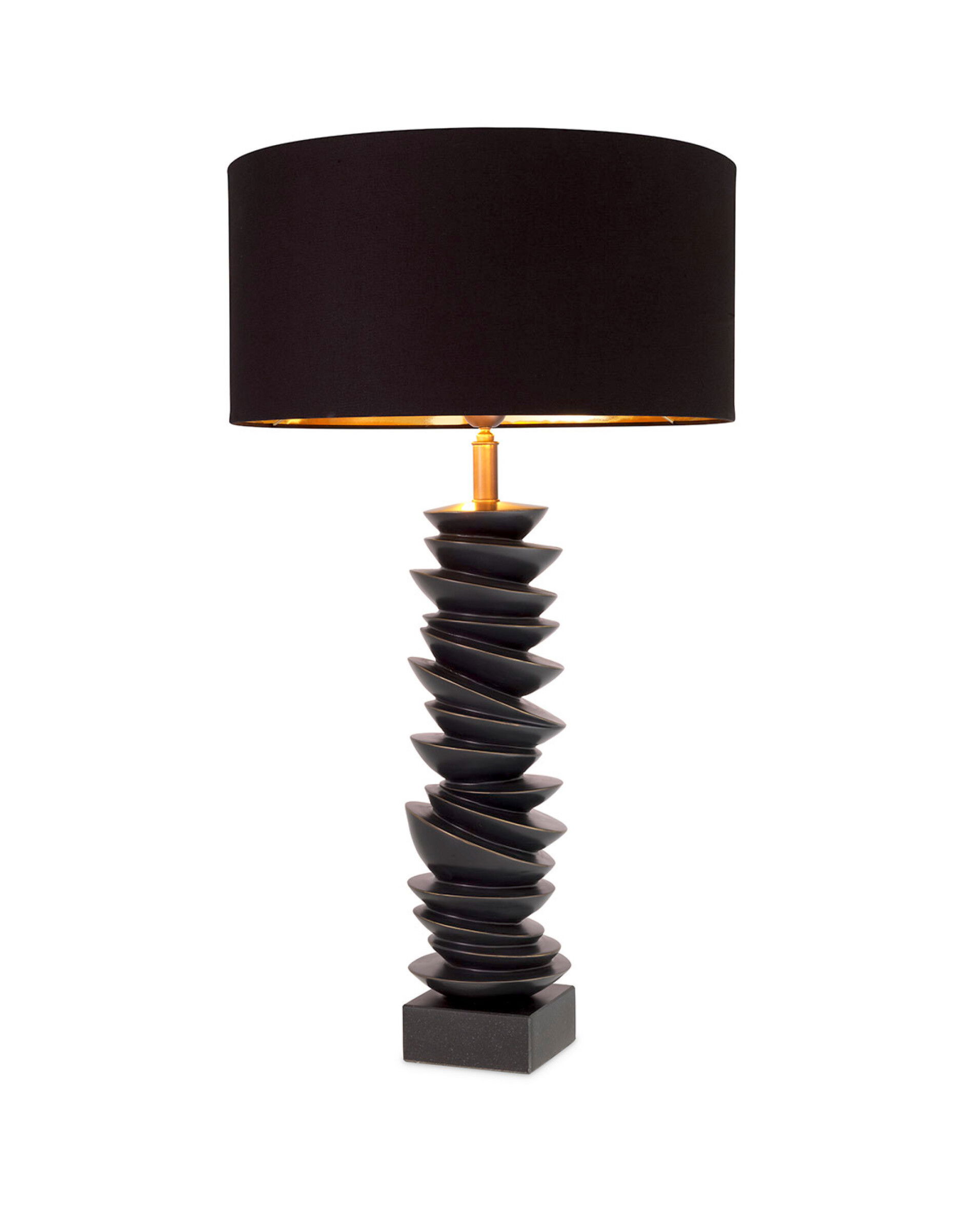 Lorieux bordslampa brons