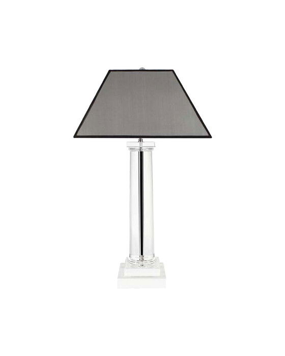 Kensington table lamp nickel