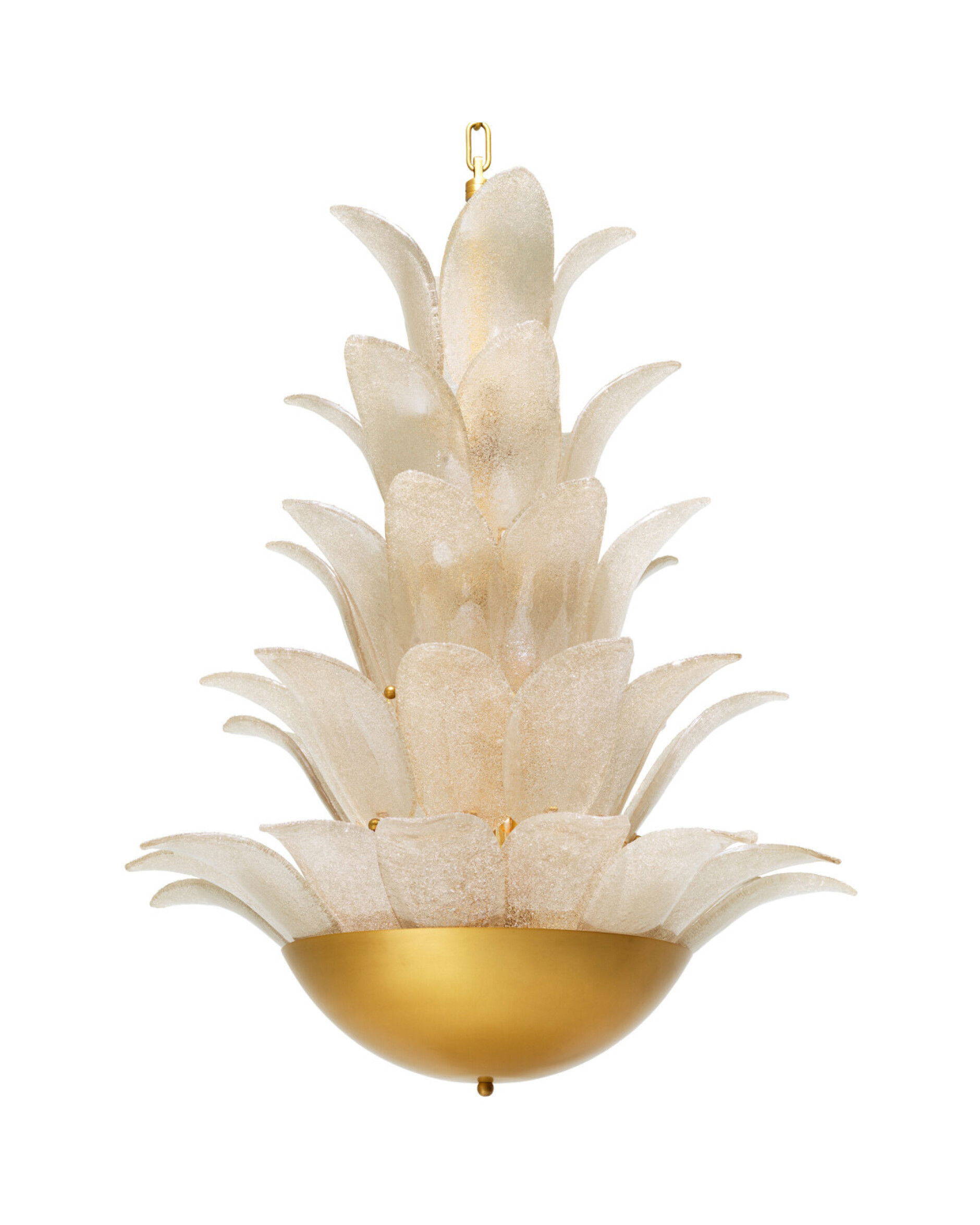 Melrose kroonluchter antiek messing