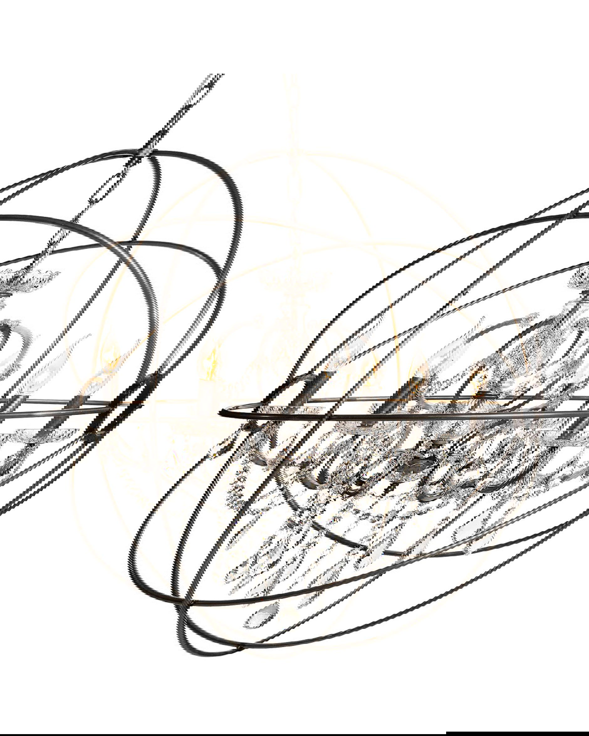 Rome kristallkrona grå