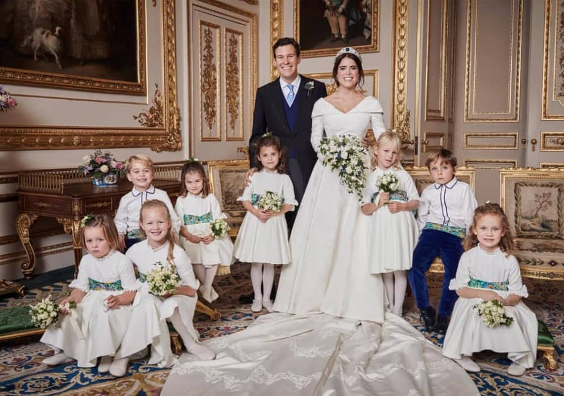 Prinsessan Eugenie’s bröllopsmottaging