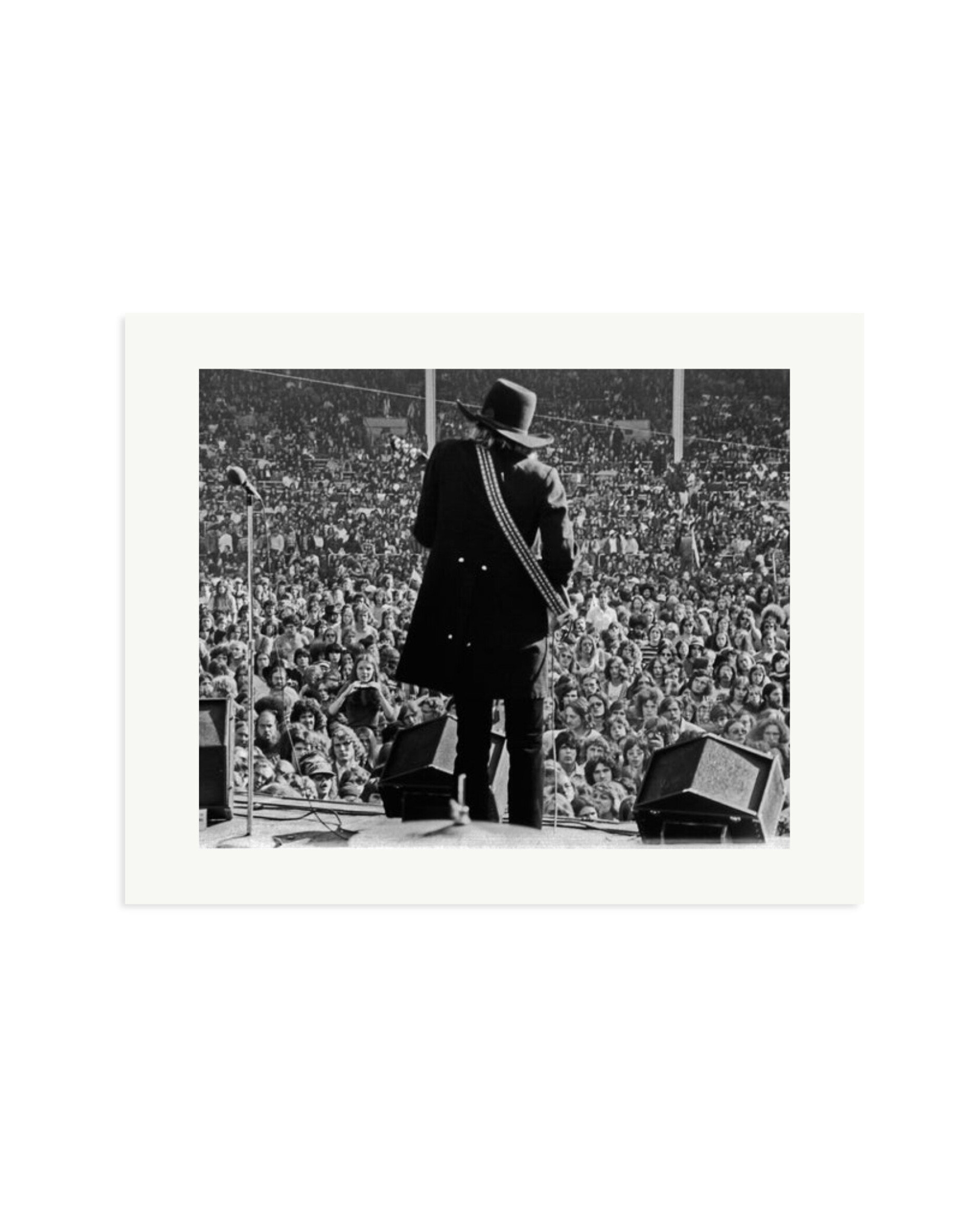 Joe Walsh at Cleveland Stadium Print Only / Medium