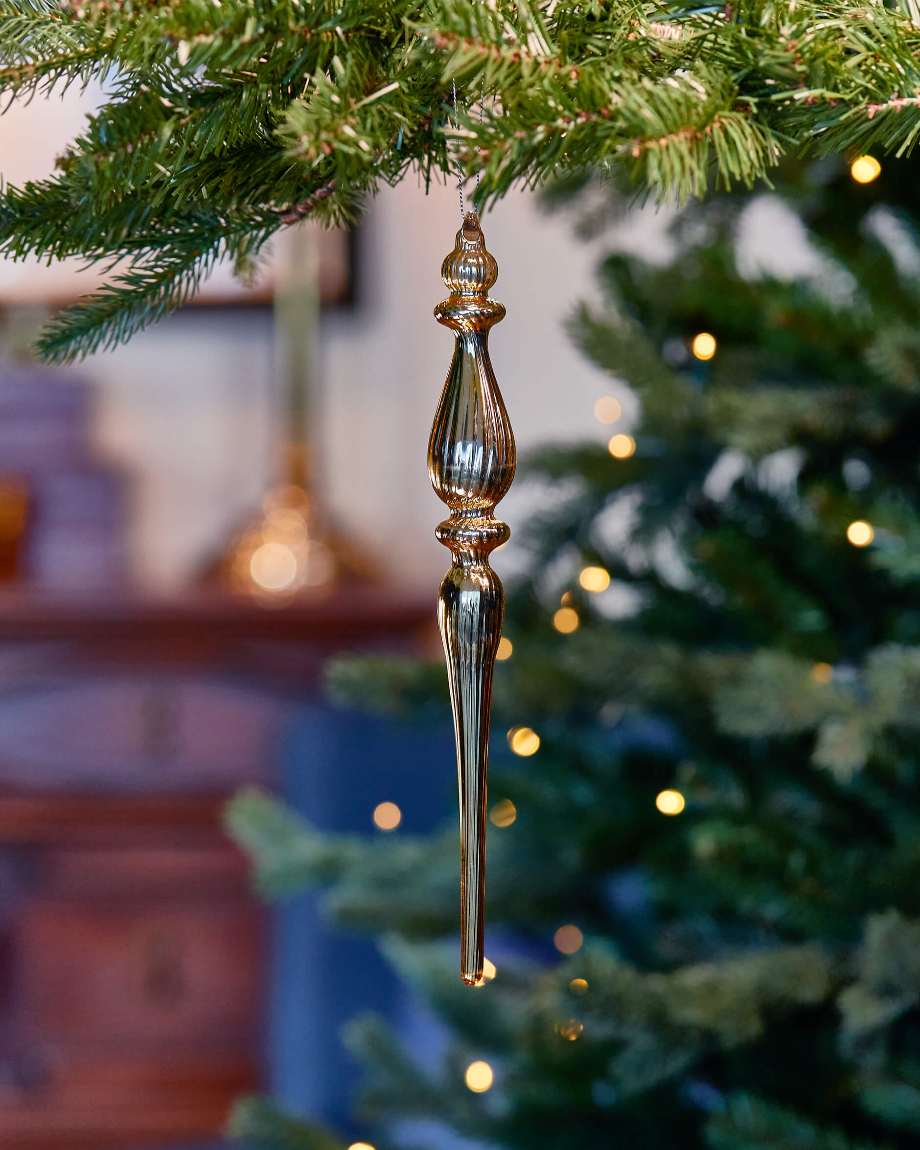 Elsie Ornament Champagne