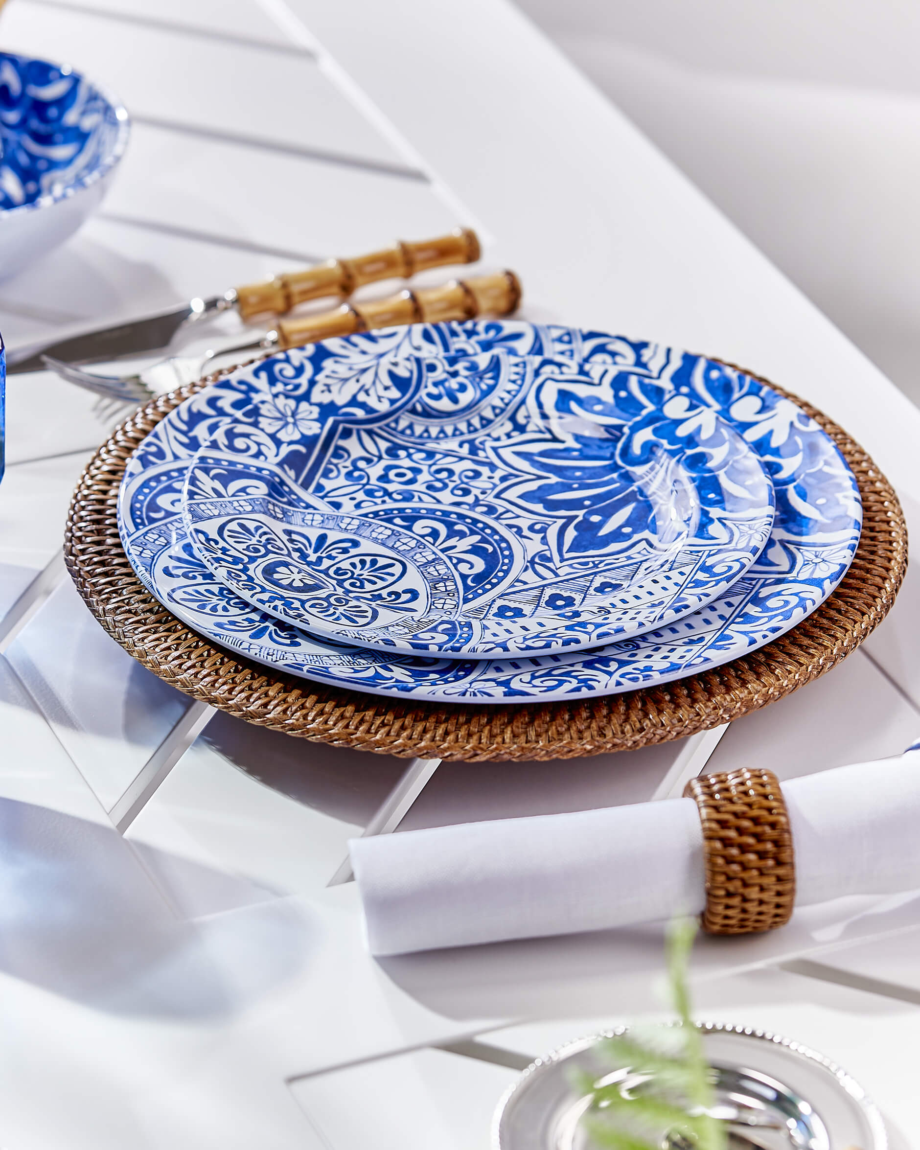 St. Tropez assiett melamin