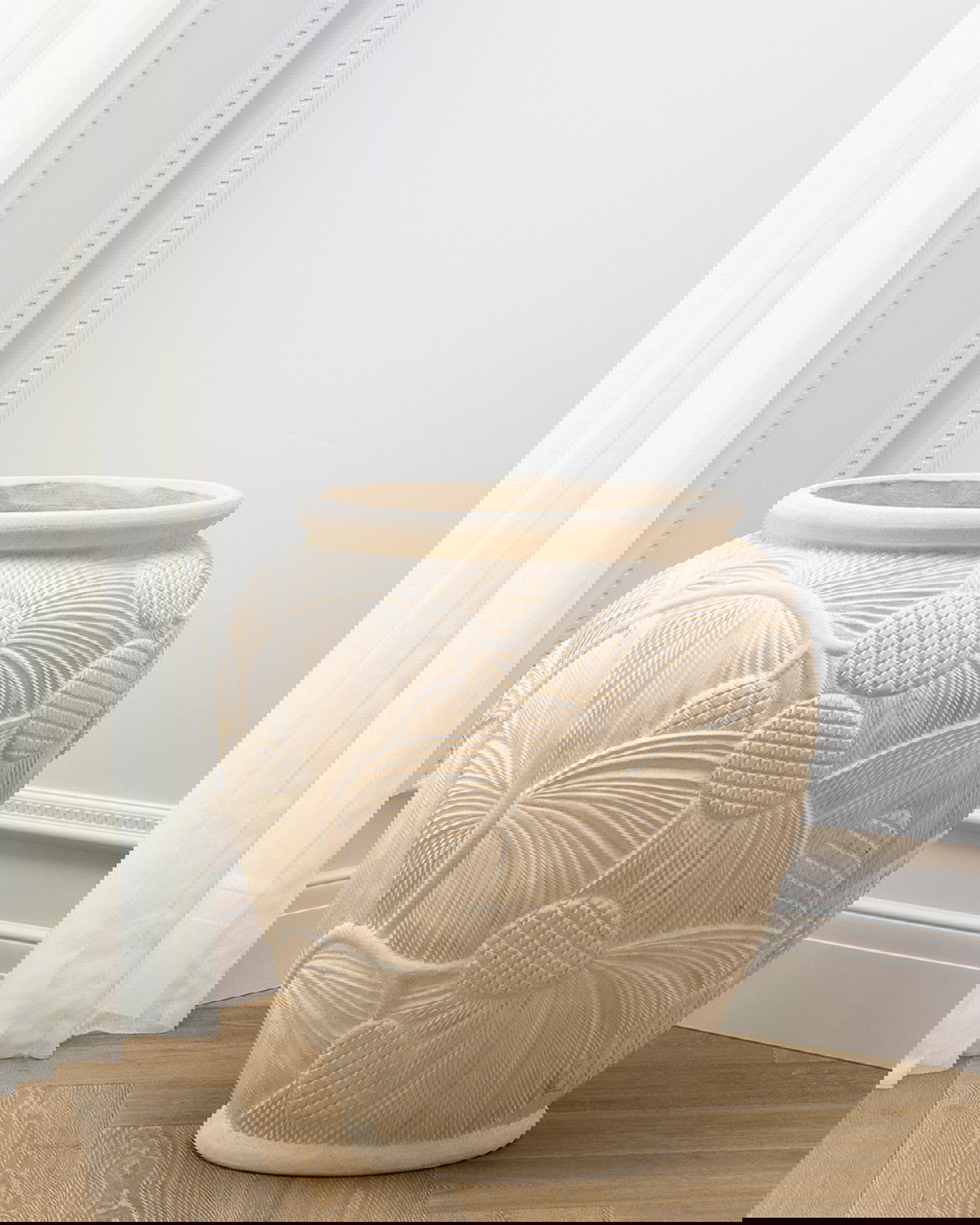 Yasmine plantenbak crème