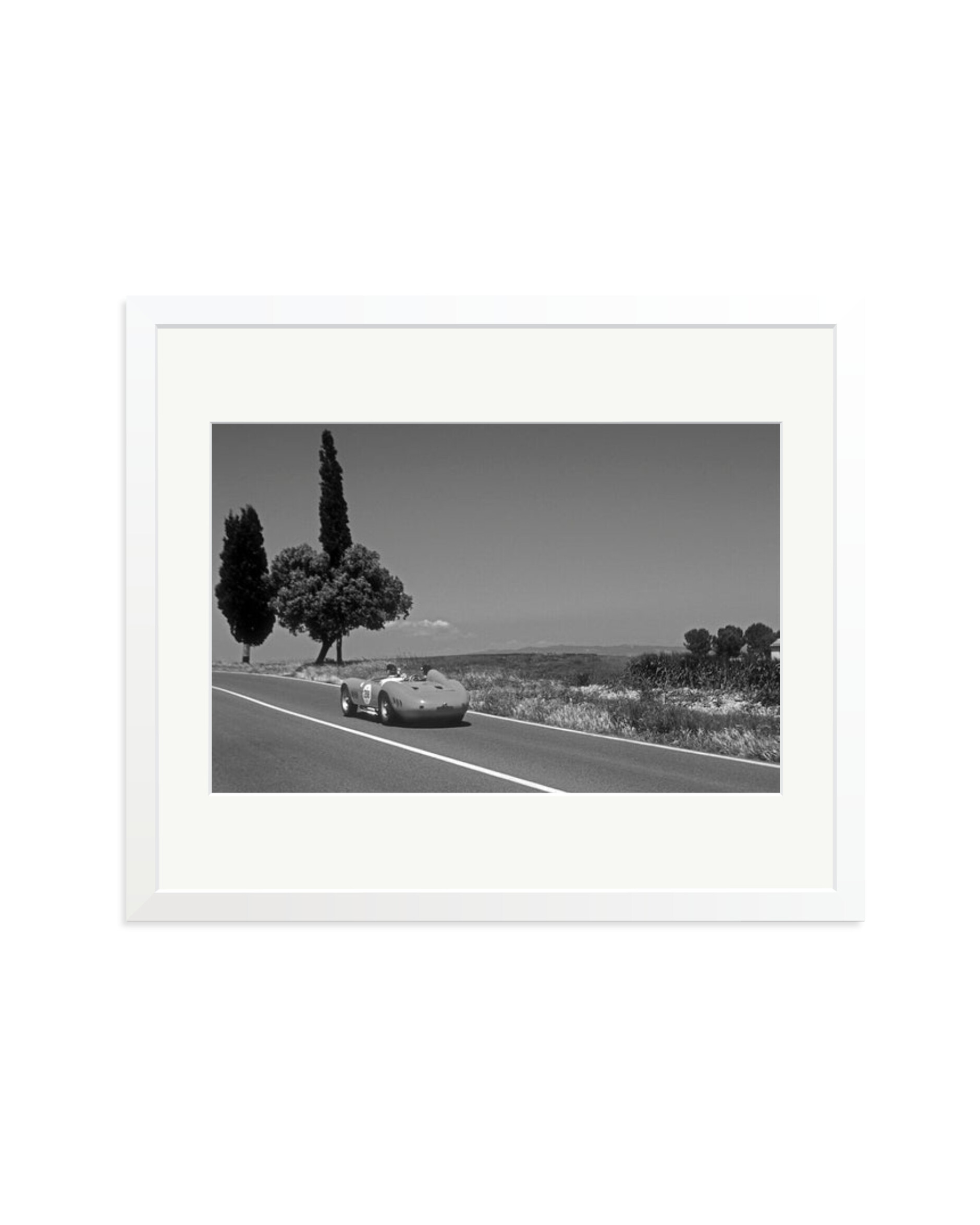 Maserati 300S in Italy White / Large