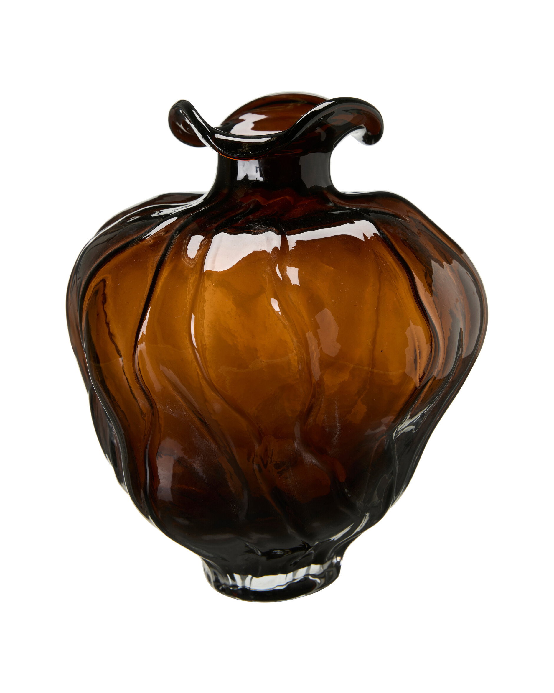 Ophelie vase brun