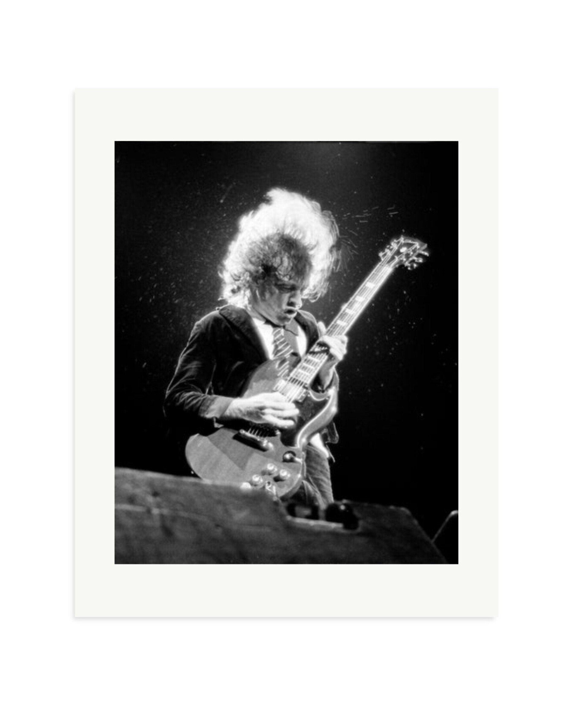 Angus Young 1986 Print Only / Medium