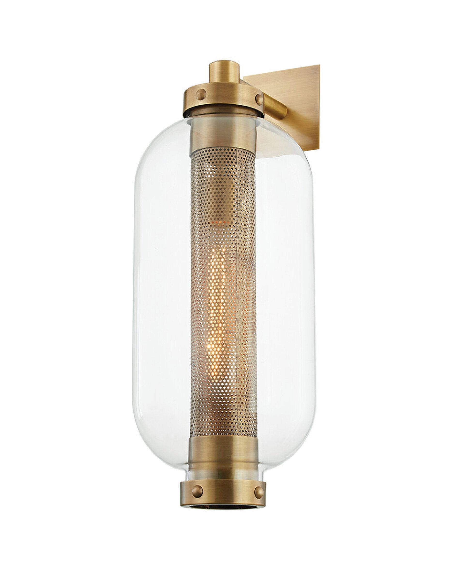 Atwater vegglampe vintage messing