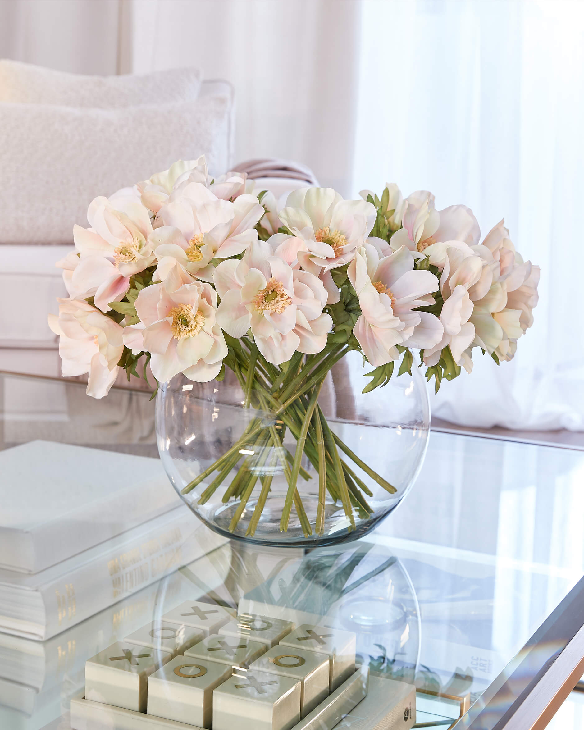 Anemon snittblomma cream