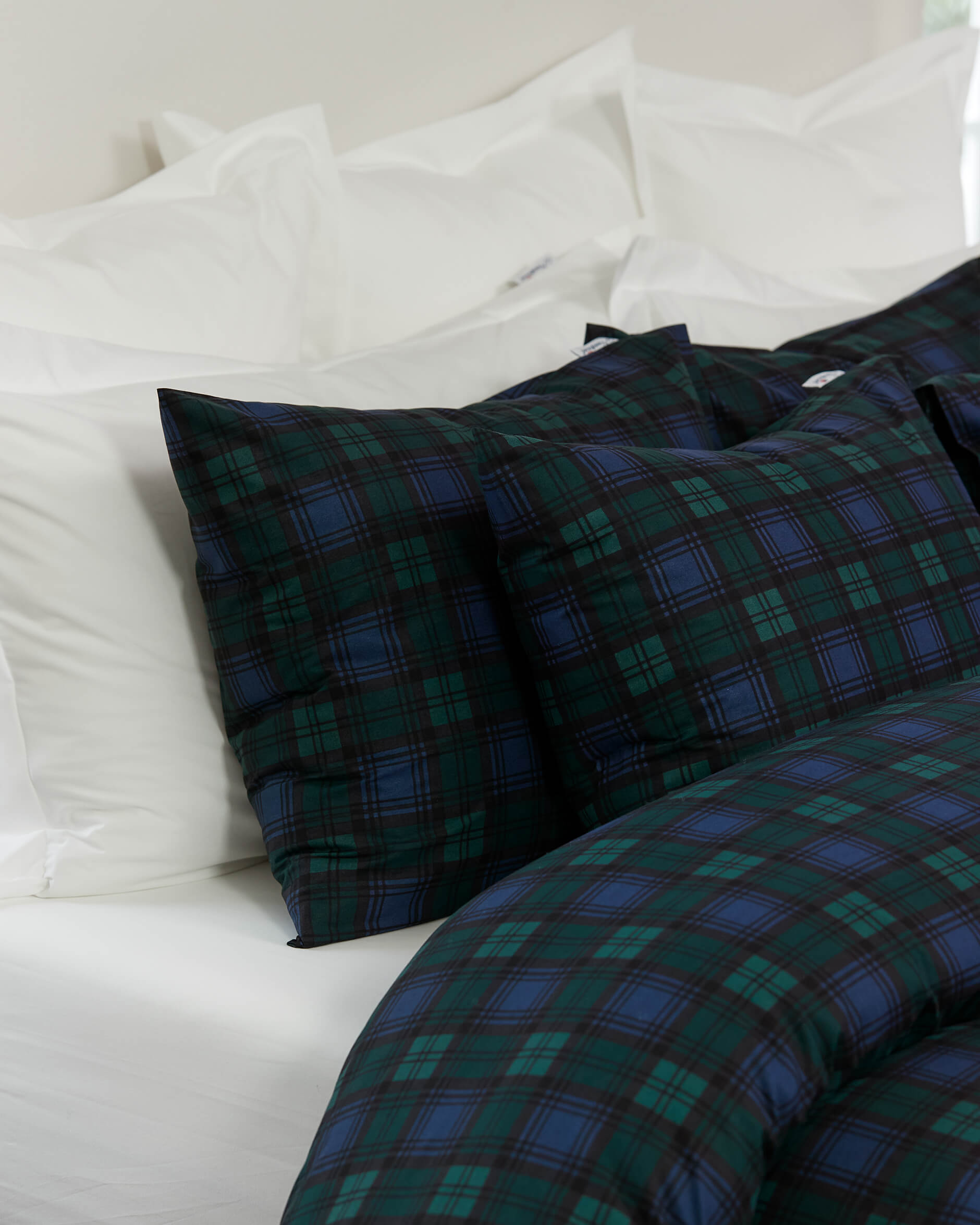 Gstaad örngott rutig 2-pack