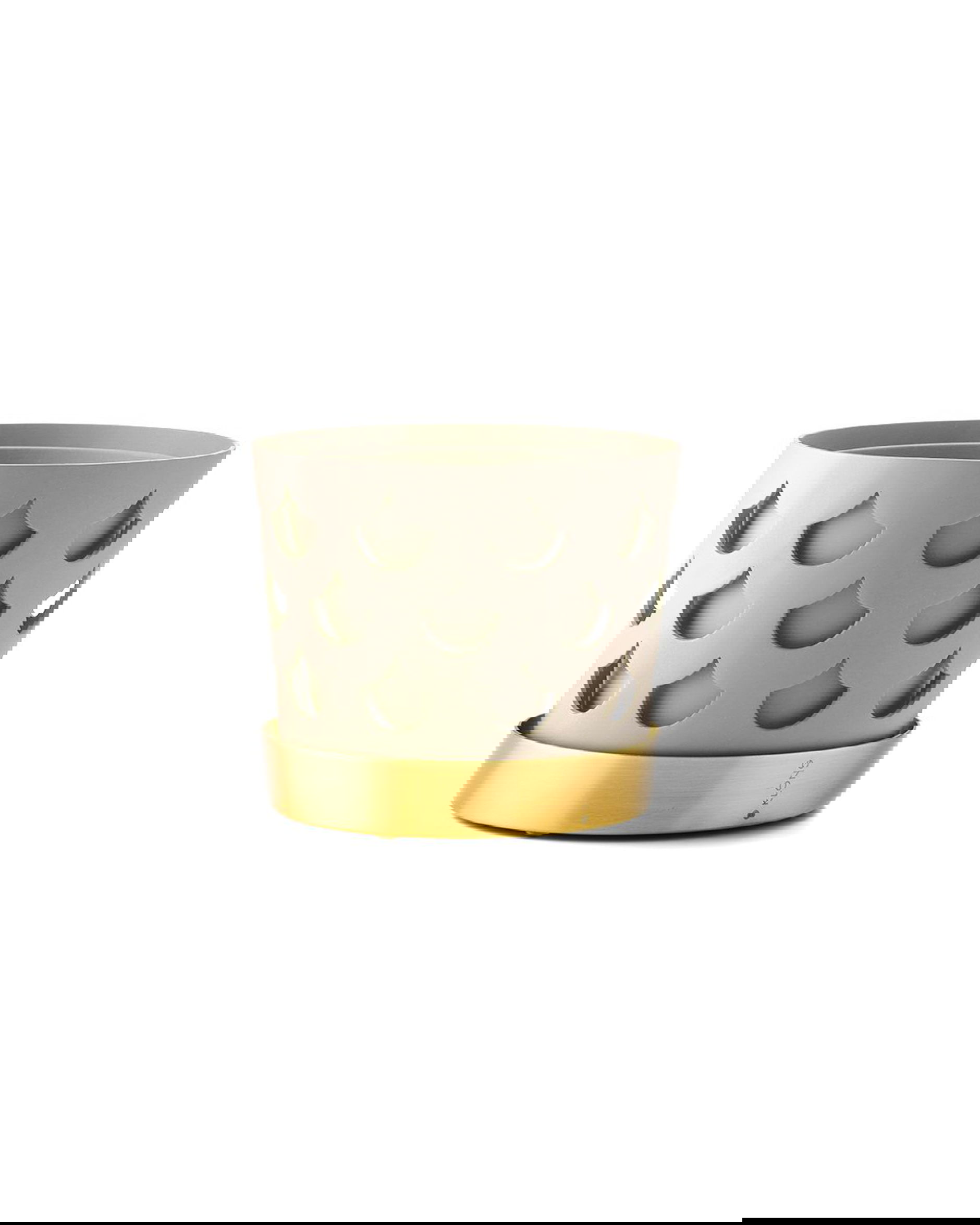 Trio Drop kruka beige