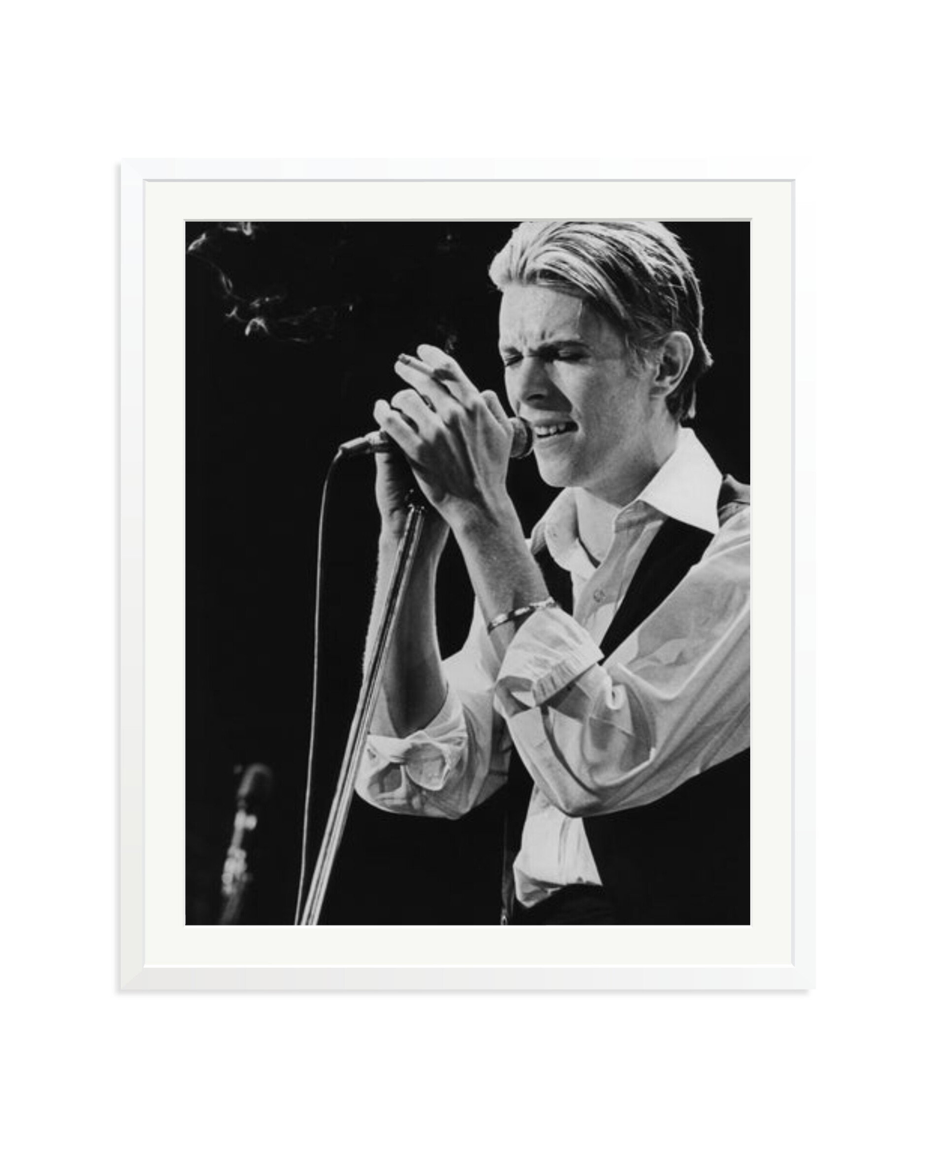 David Bowie 1976 White / XXL