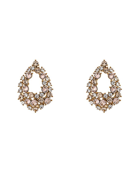Petite Alice earrings light silk