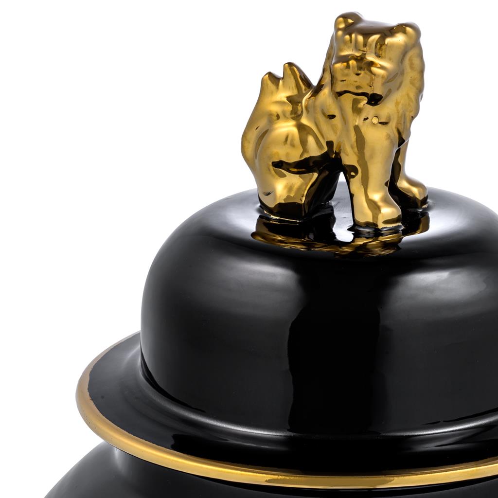 Golden Dragon Urn Small