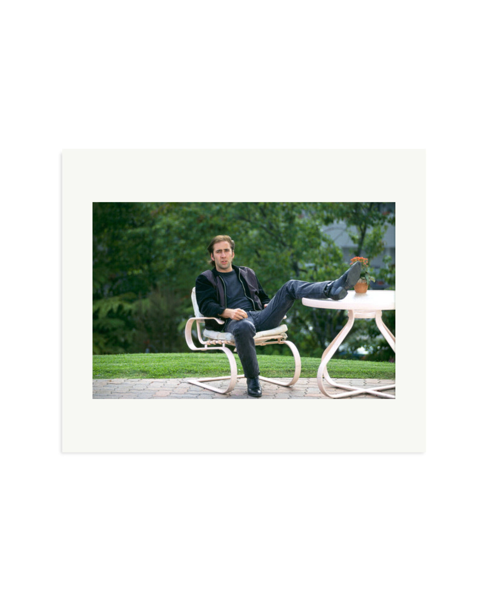 Nicholas Cage at the Westwood Marquis Hotel Print Only / Large