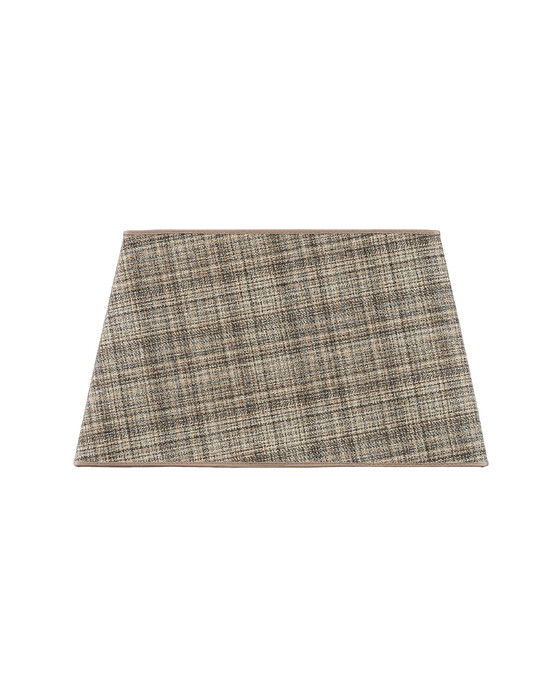 Rectangular lampskärm callum plaid brown