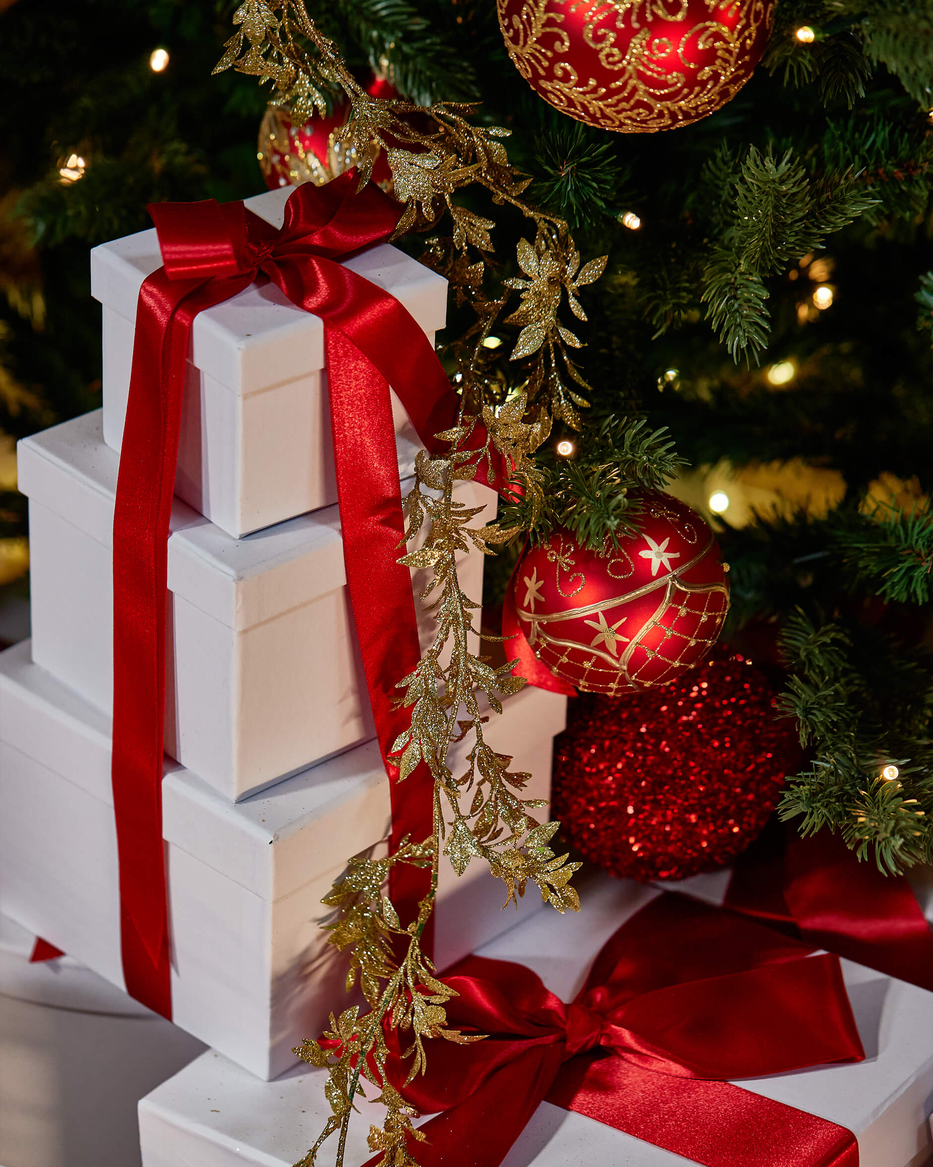 Colette Blattgirlande Gold 180cm