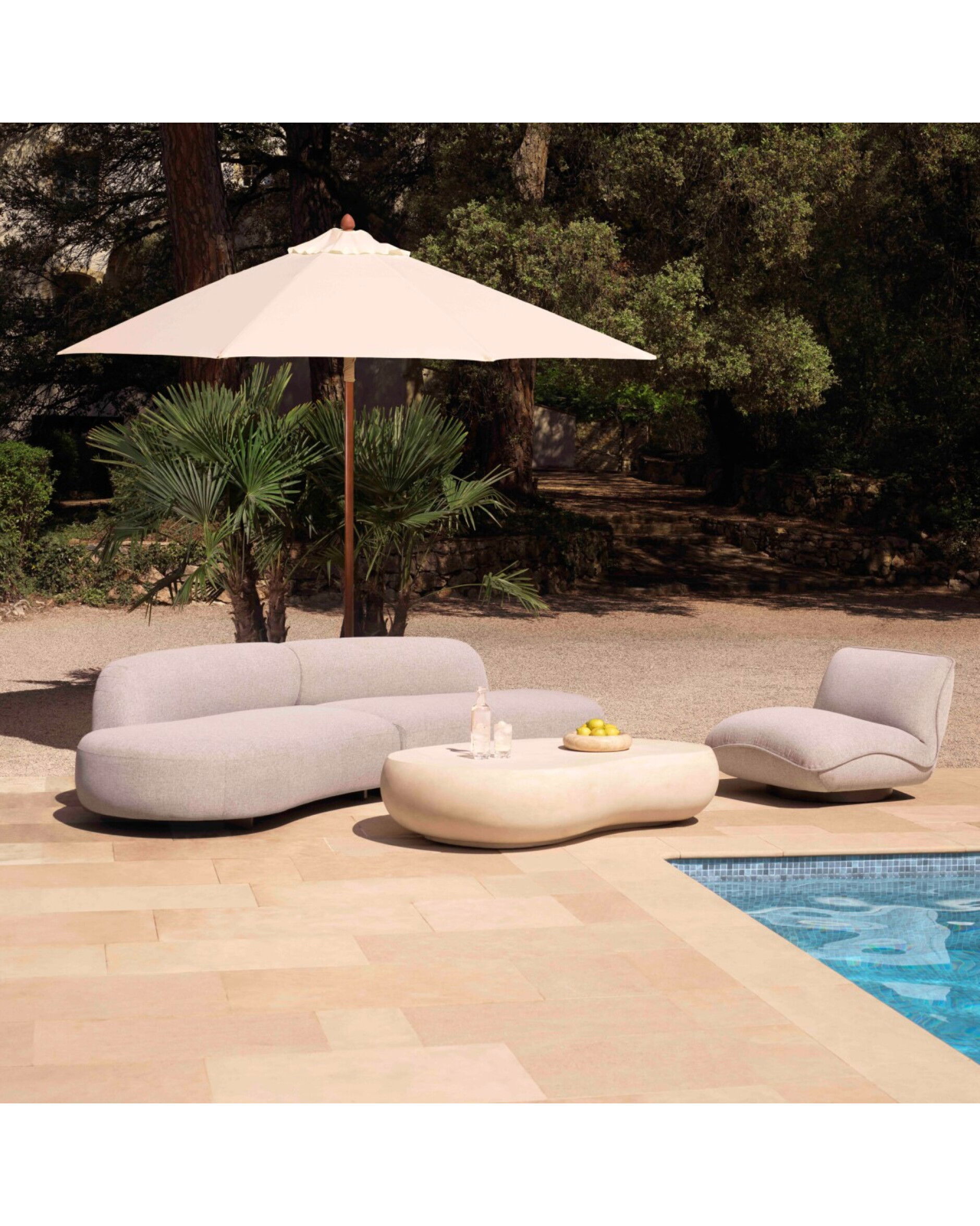 Björn sofa mauritius light grey