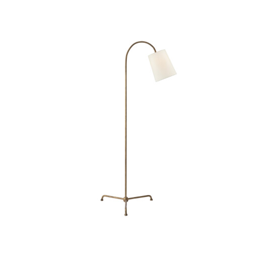 null - Mia Floor Lamp Aged Iron