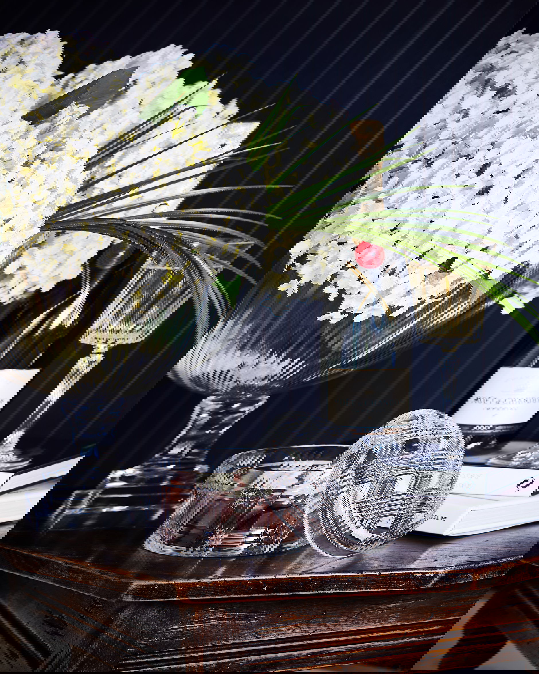 Palmer kristallask rutig