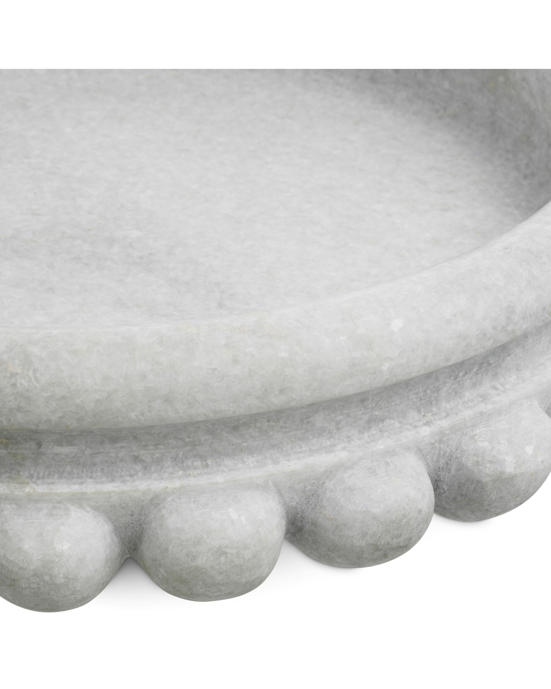 Yerba skål white marble