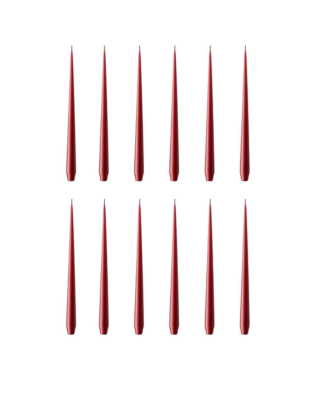 Kruunukynttilä wine 12 kpl