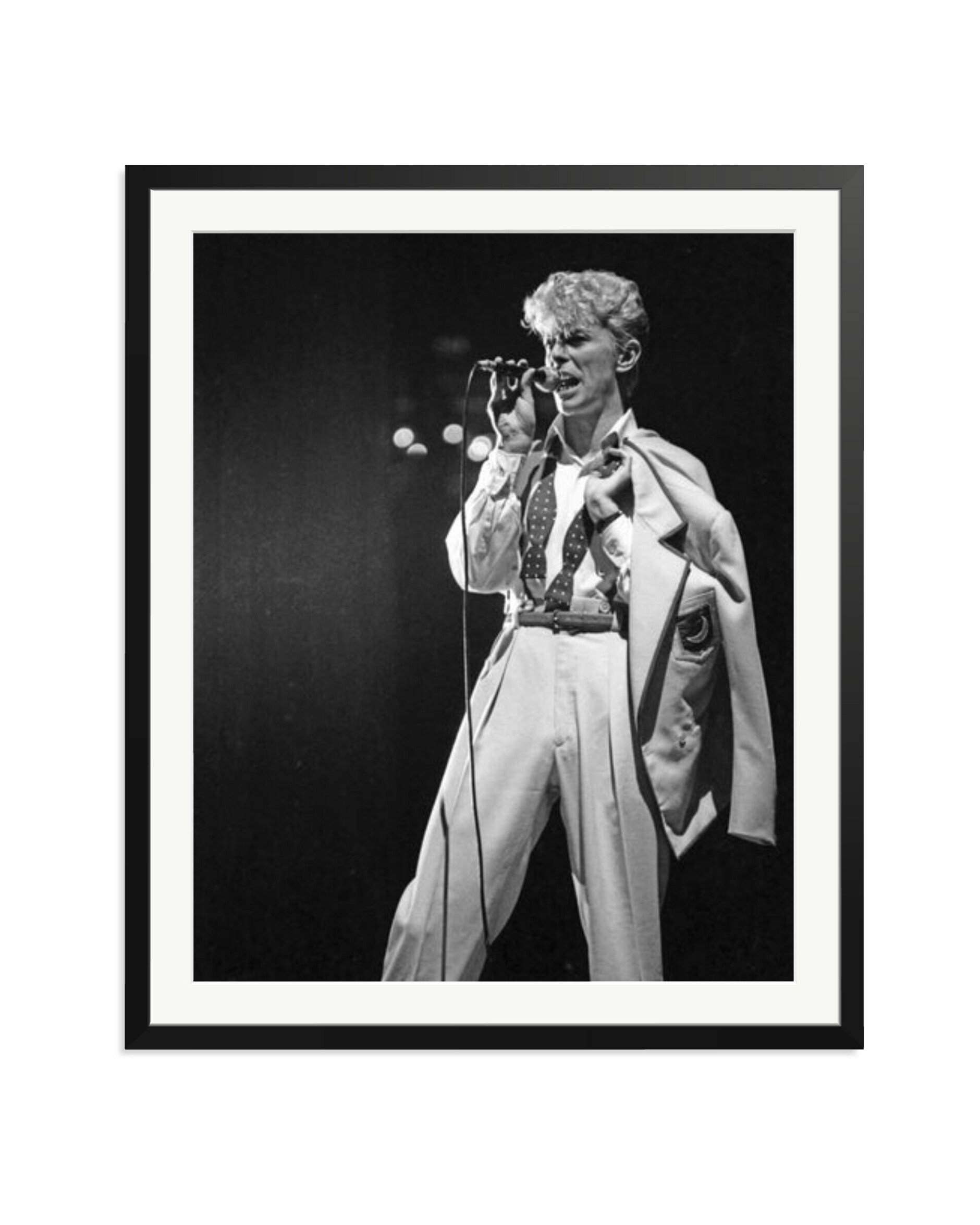 Bowie Serious Moonlight Tour Black / XXL