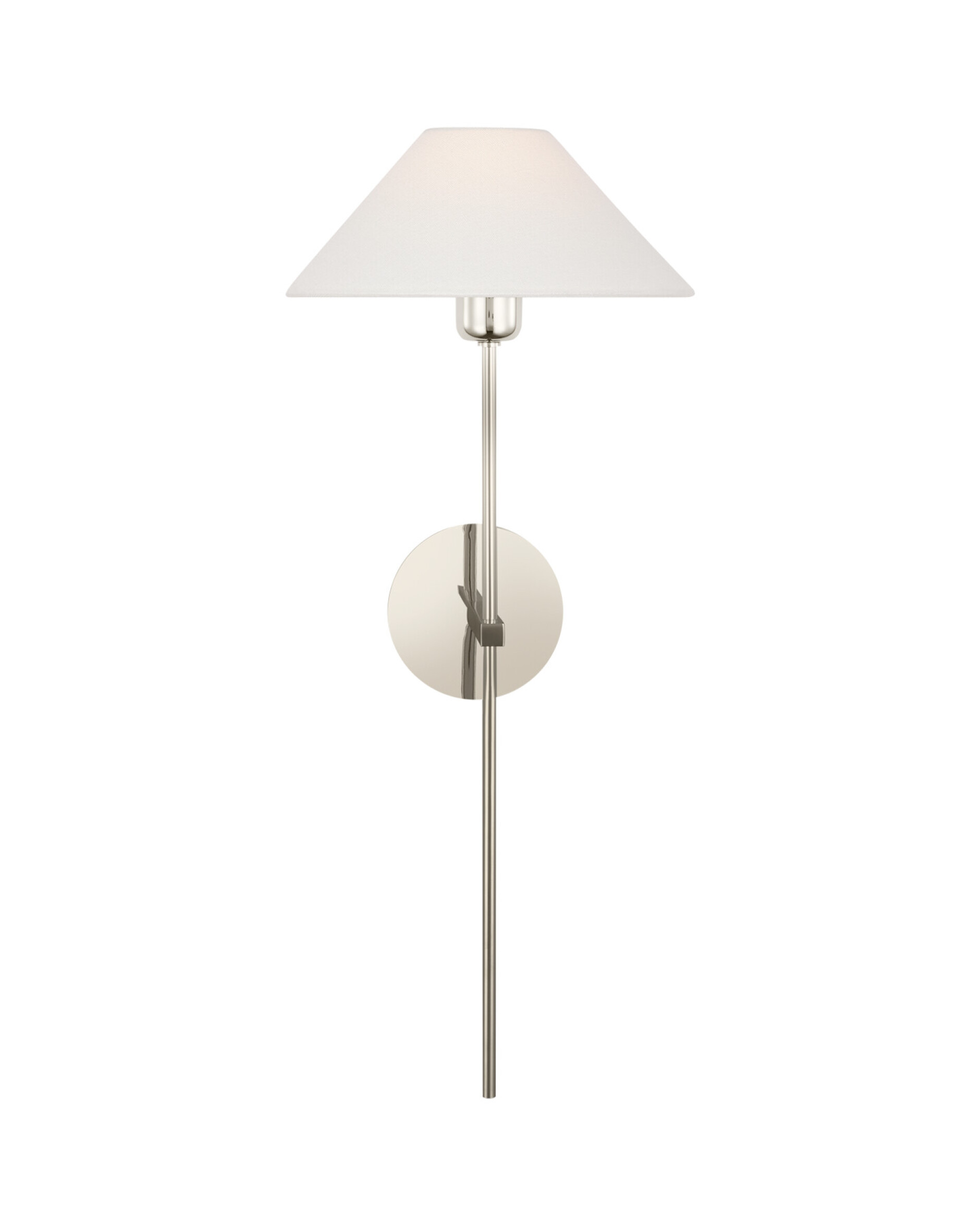 Hackney 25" tail vägglampa nickel