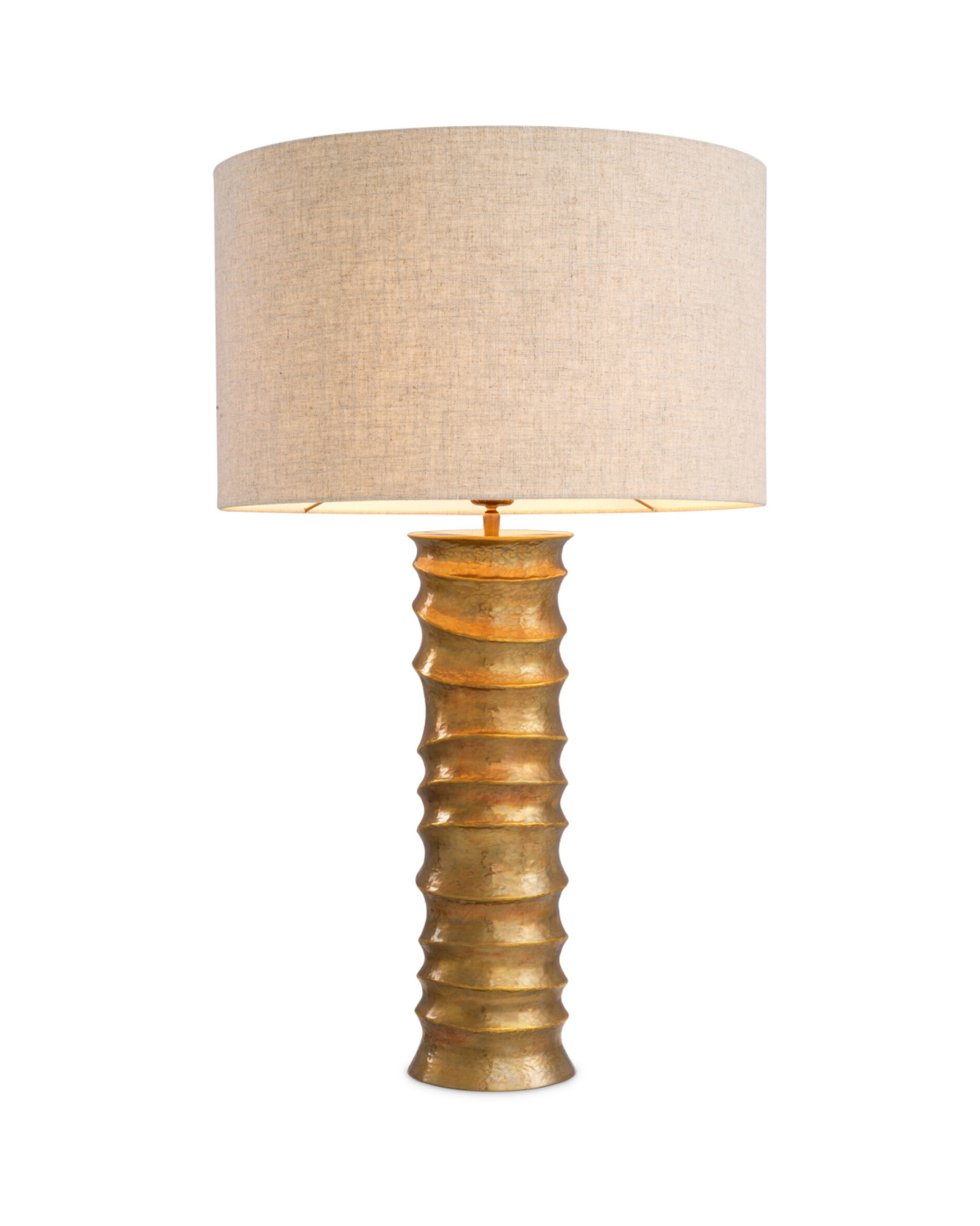 Gilardon bordslampa antik mässing