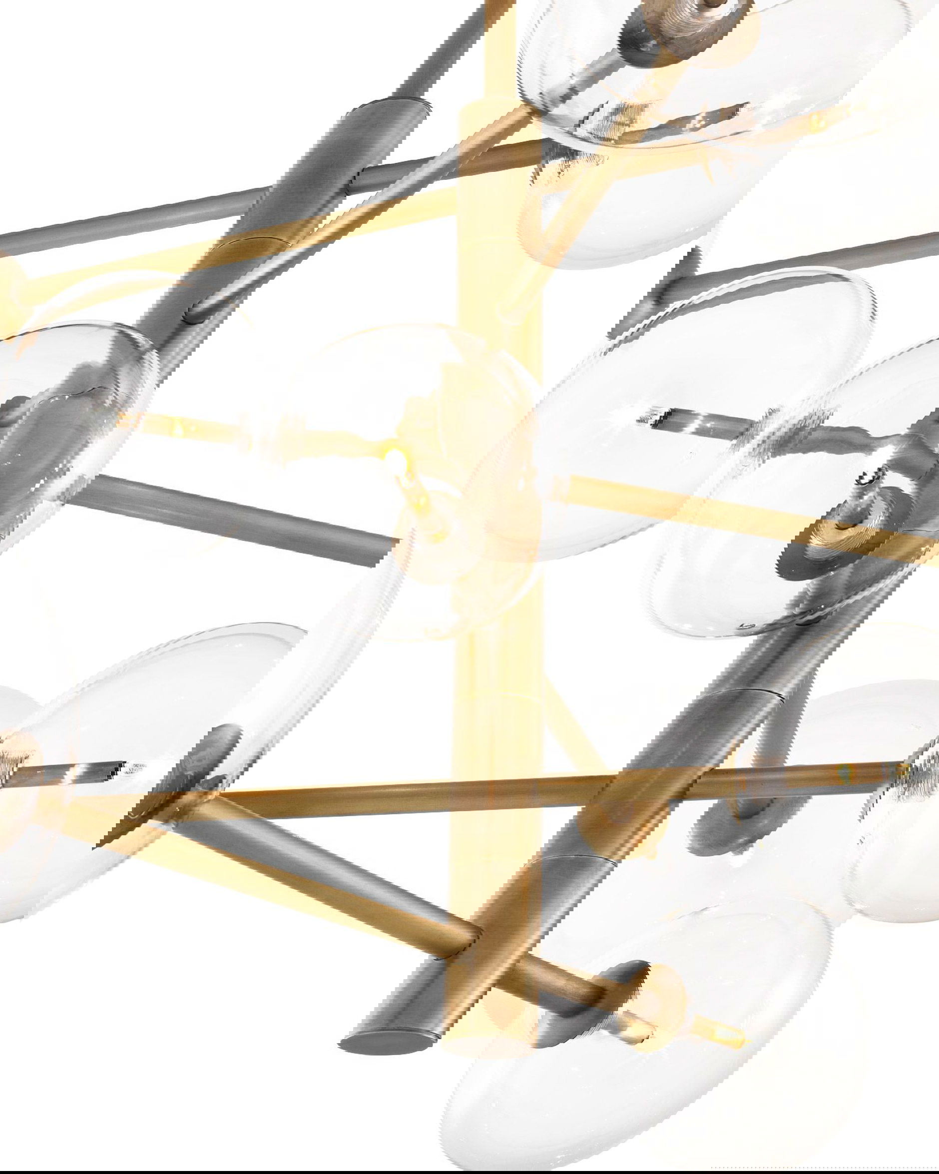 Argento taklampa mässing