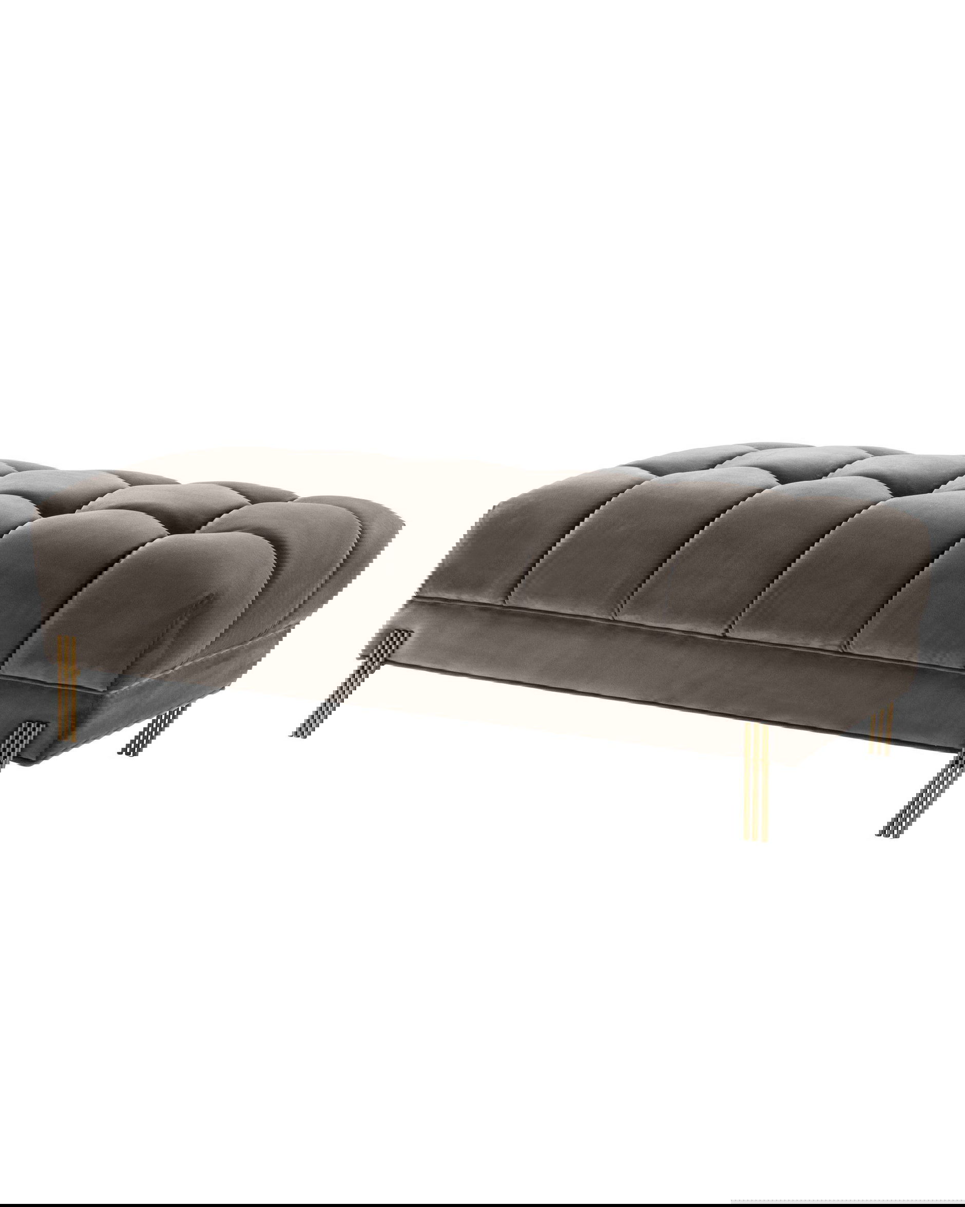 Sienna bänk savona grå