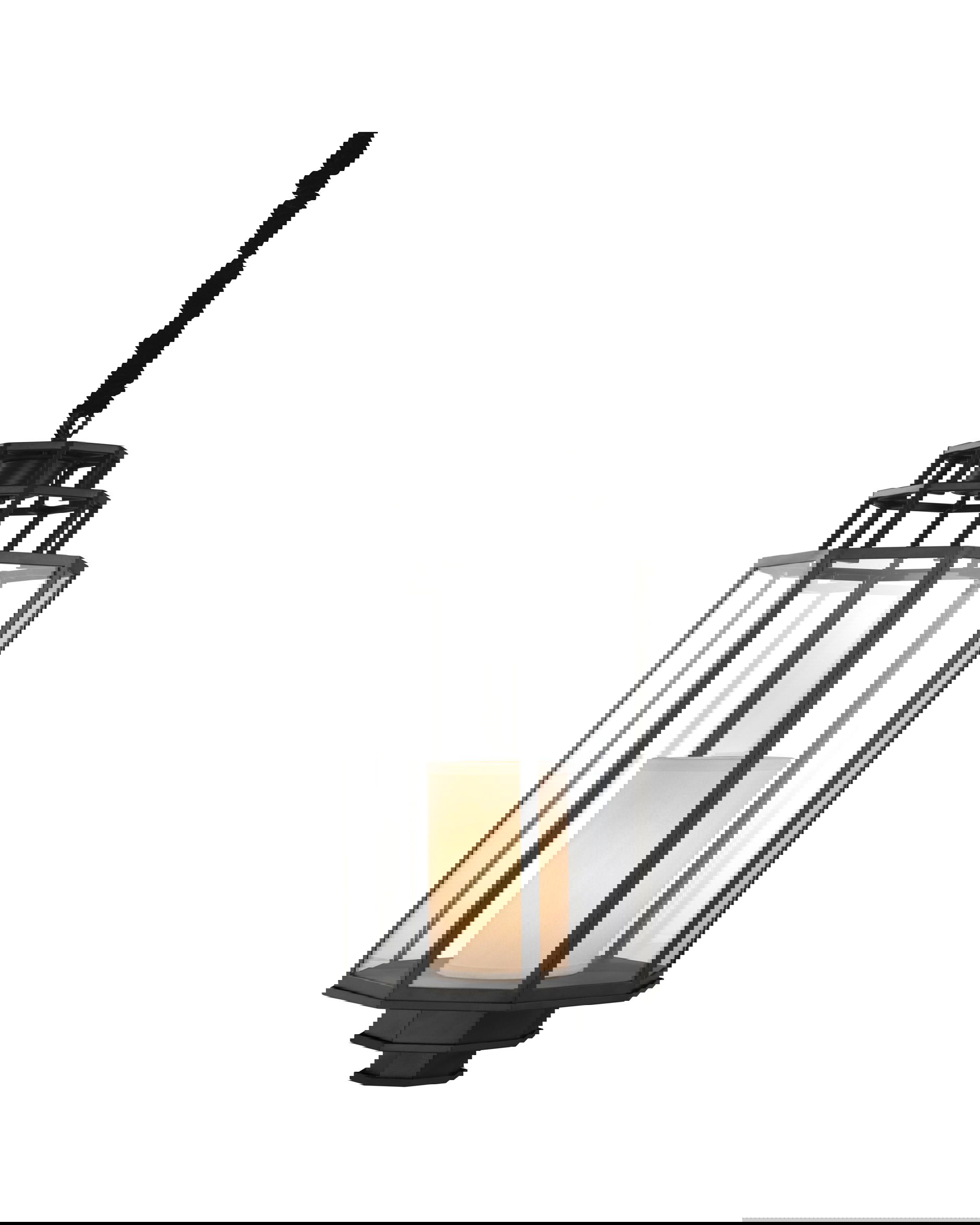 Monticello taklampa svart