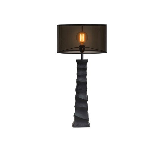 Pisa bordlampe, svart