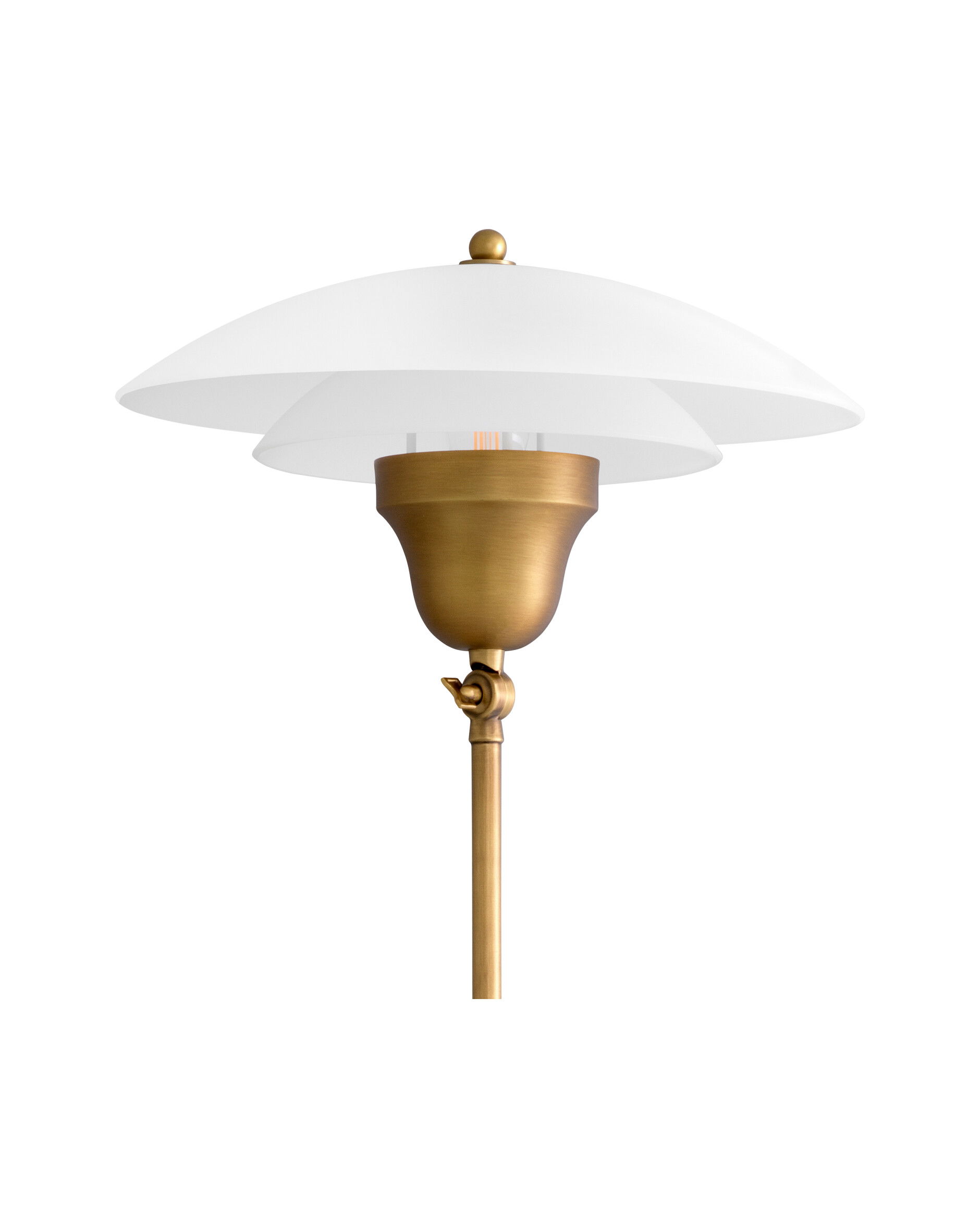Novento Floor Lamp Antique Brass
