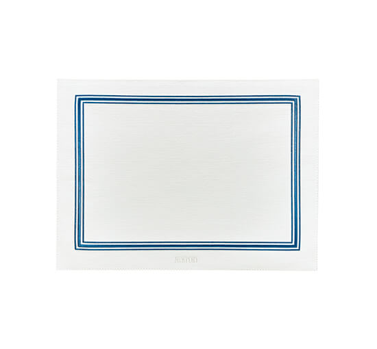 Blau - Regatta Placemat White/Blue