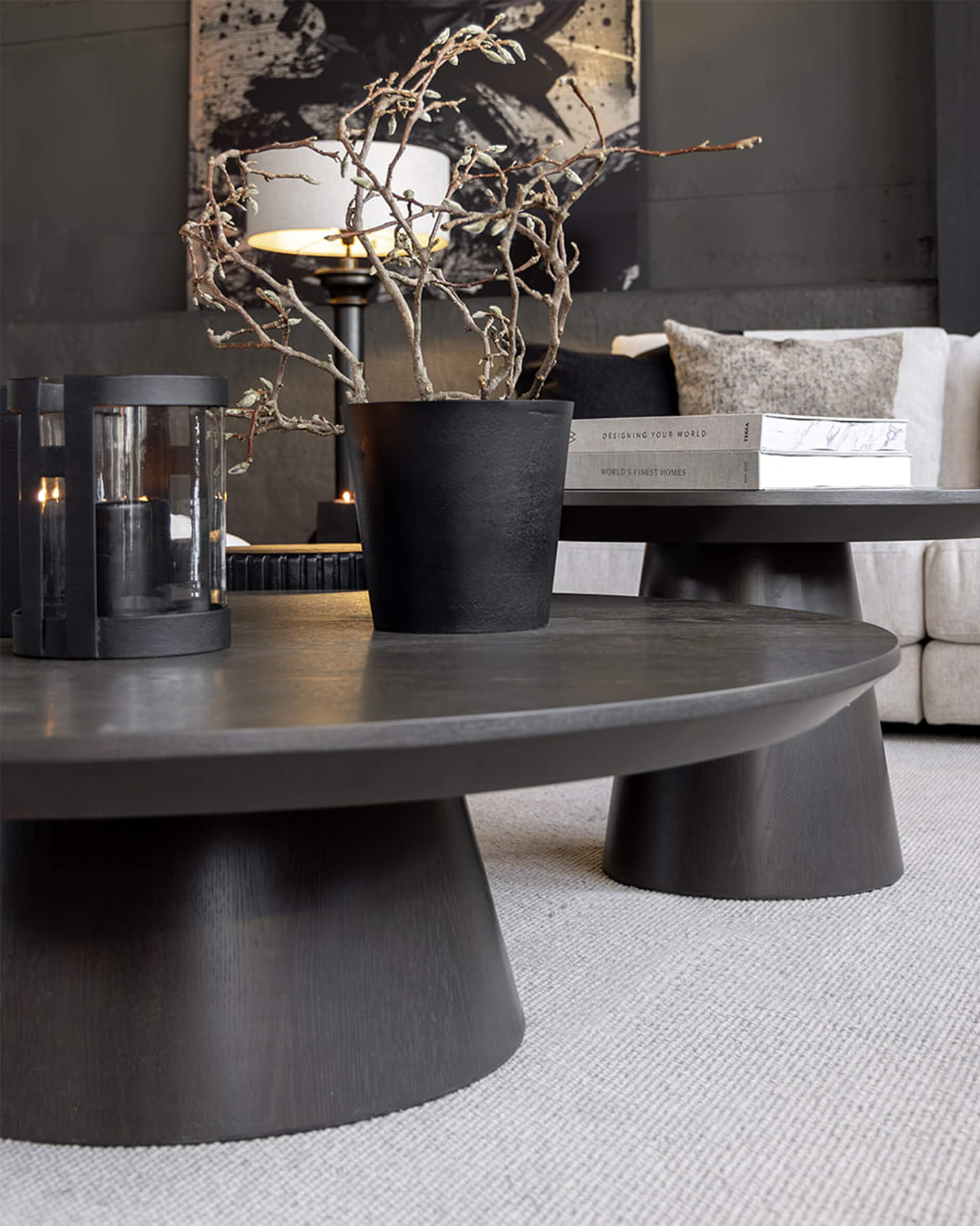 Cloud soffbord mörkgrå